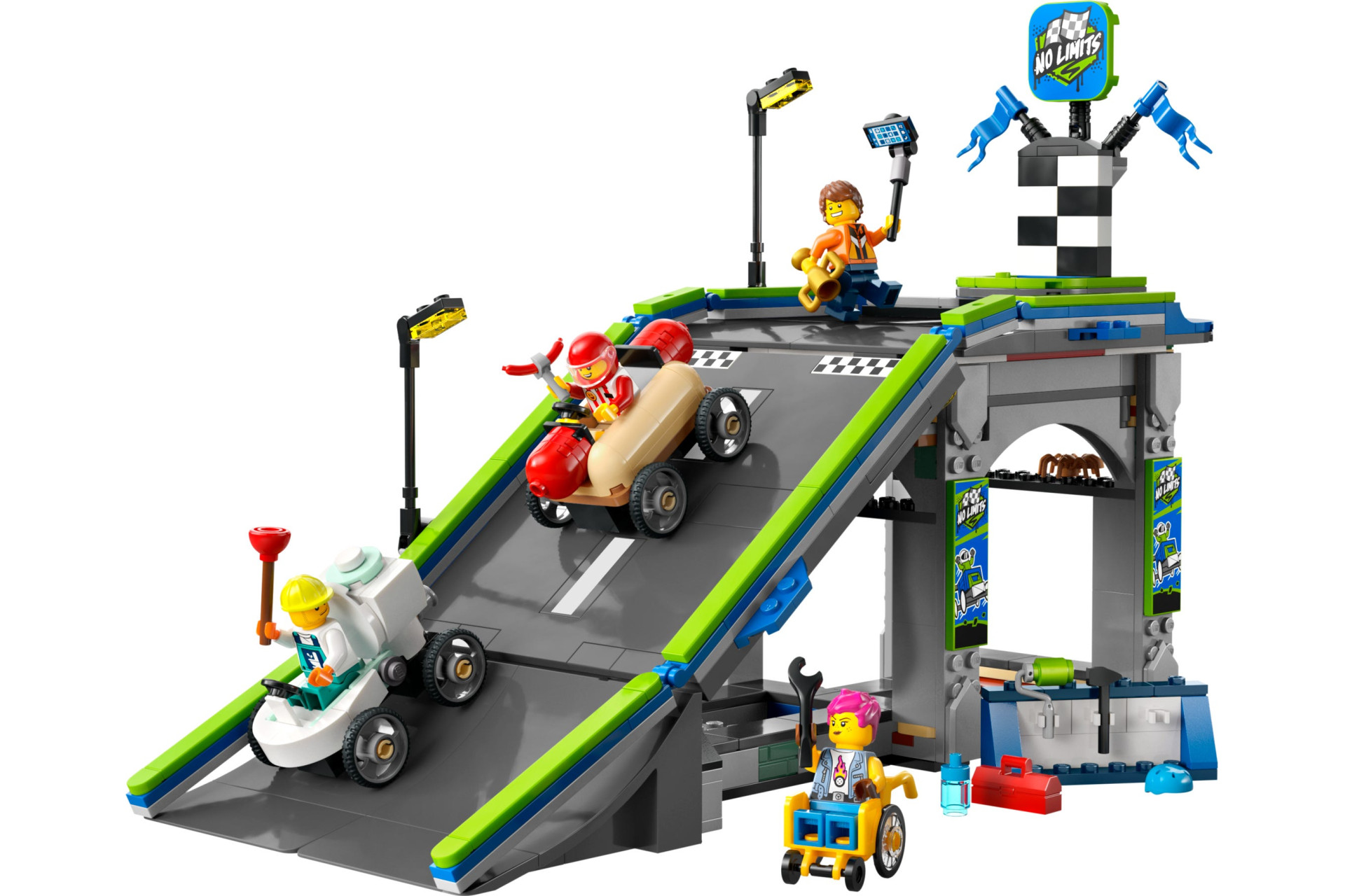 Acheter Lego 60460 Zéro limite: rampe pour bolides de course