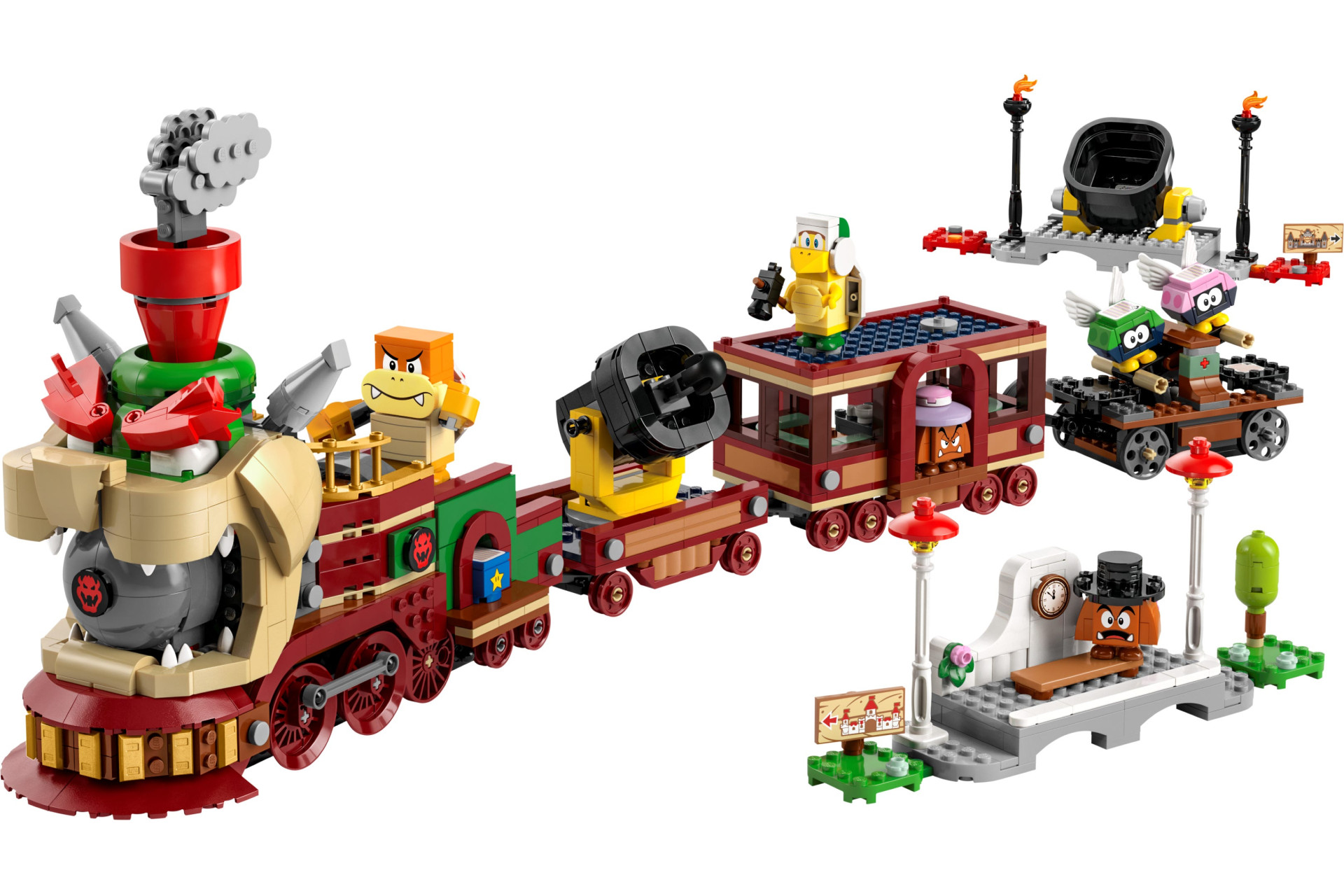 Acheter Lego 71437 Le train Bowser Express