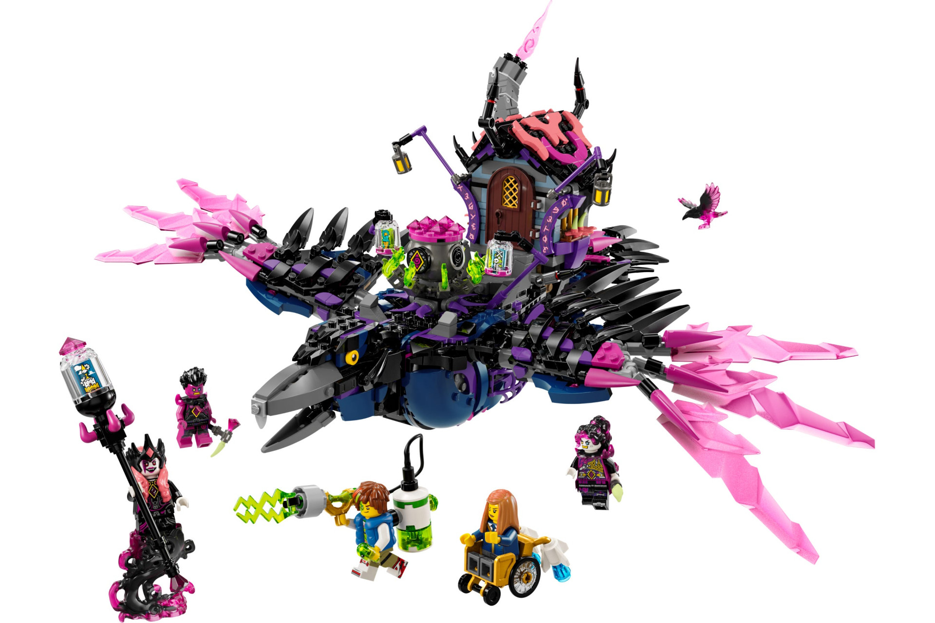 Acheter Lego 71478 Le corbeau de minuit de la Sorcière des cauchemars