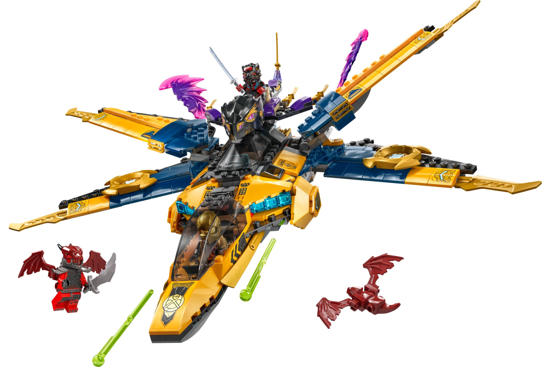 Acheter Lego 71833 Le super avion tempête de Ras et Arin