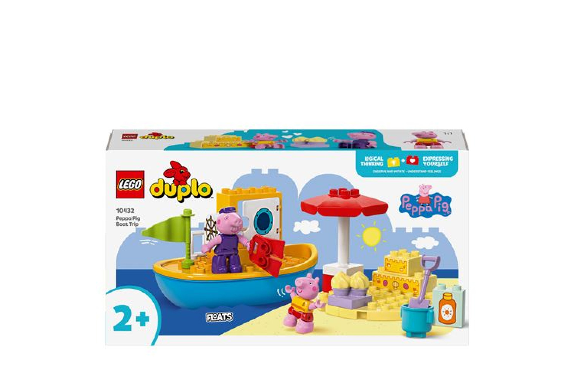 Acheter LEGO® Duplo 10432 Le voyage en bateau de Peppa Pig