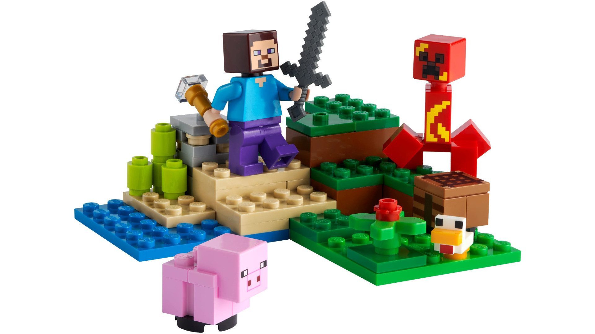 Acheter L’embuscade Du Creeper™ - Lego® Minecraft - 21177