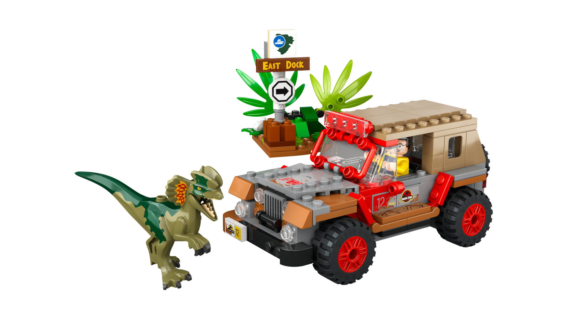 Acheter L'embuscade Du Dilophosaure - Lego® Jurassic World™ - 76958