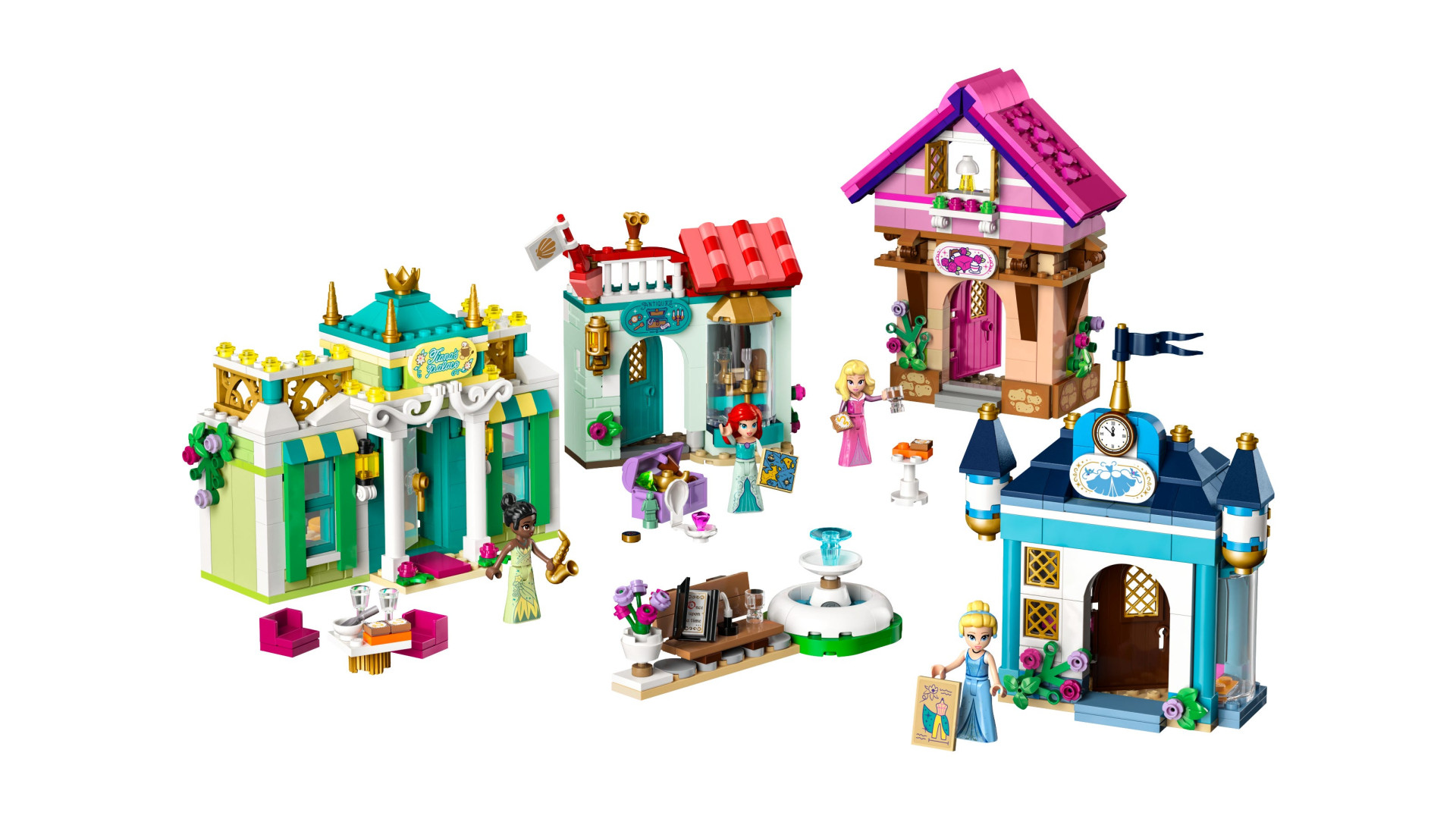 Acheter Lego® 43246 - Les Aventures Des Princesses Disney Au Marché - Lego® Disney Princess™