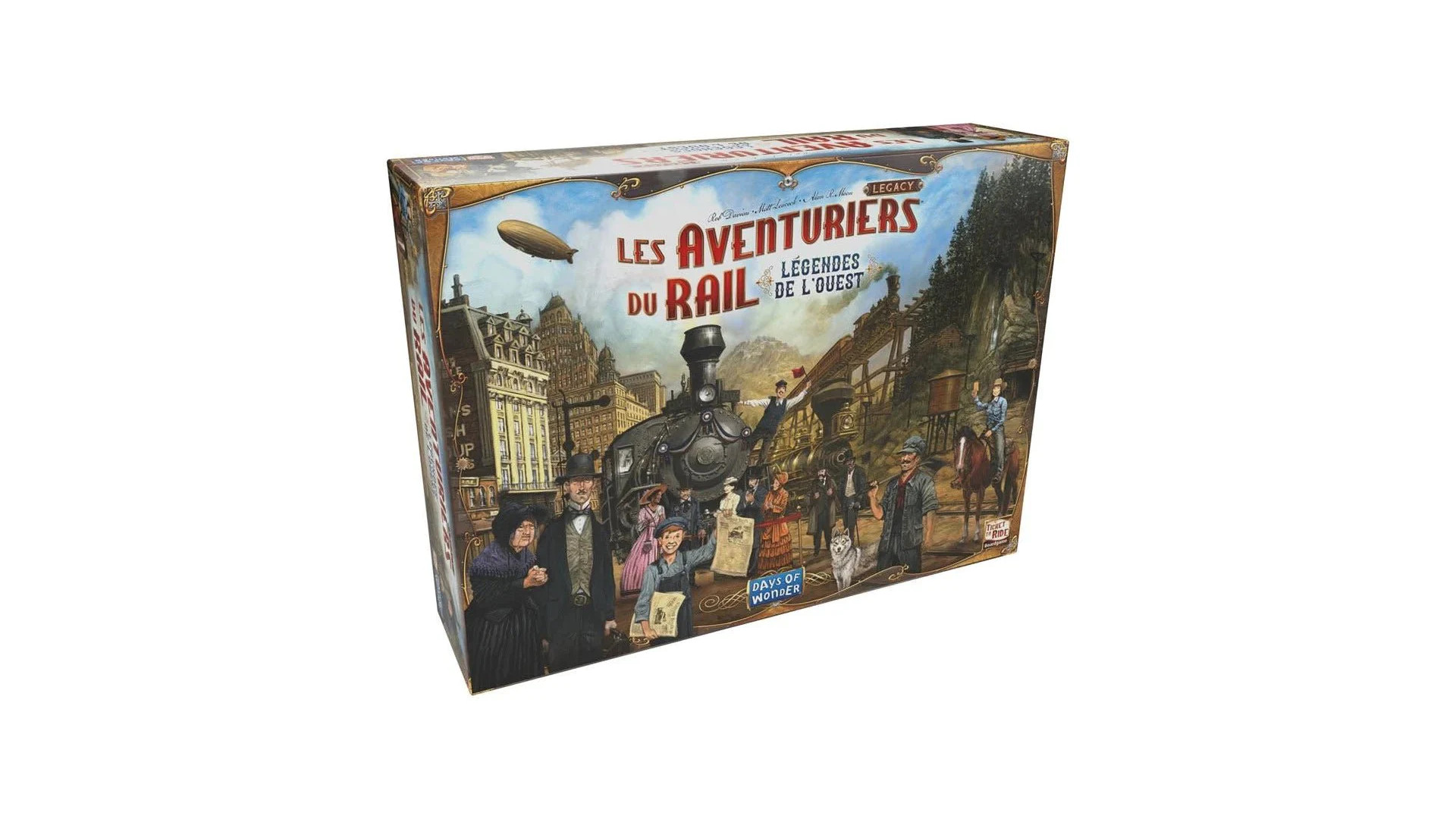 Acheter Les Aventuriers Du Rail Legacy - Légendes De L'ouest - Days Of Wonder