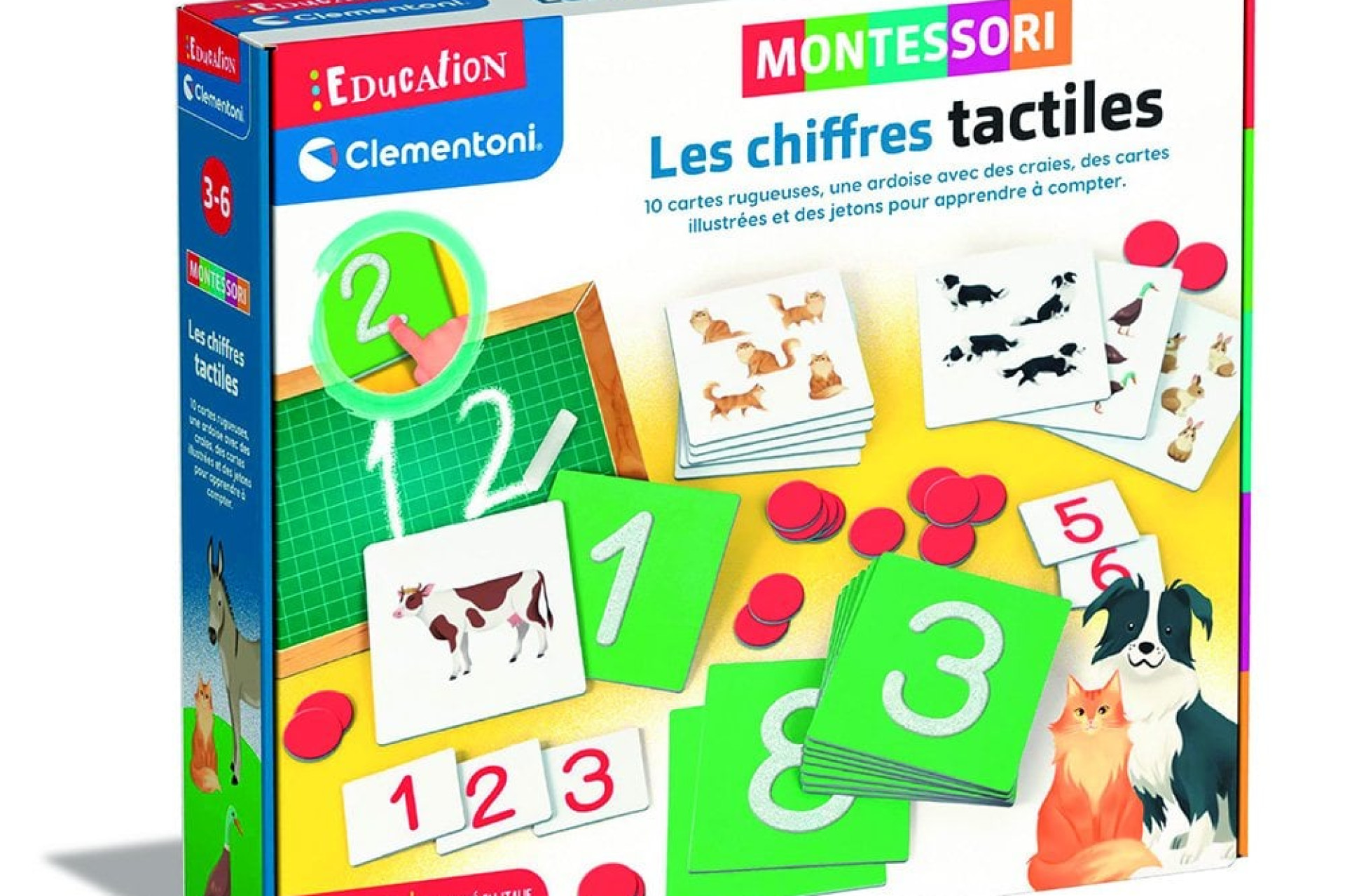 Acheter Les chiffres tactiles - Montessori