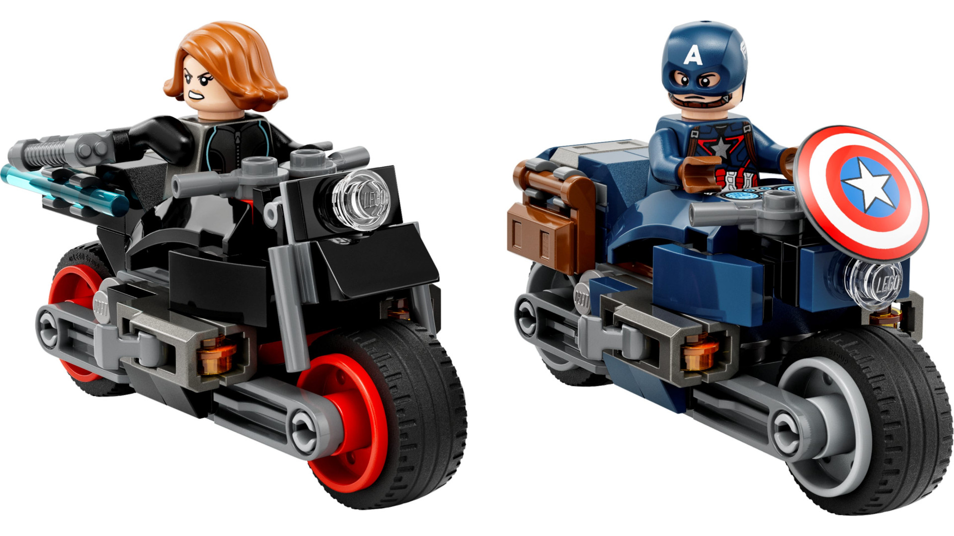 Acheter Les Motos De Black Widow Et De Captain America - Lego® Marvel Super Heroes™ - 76260