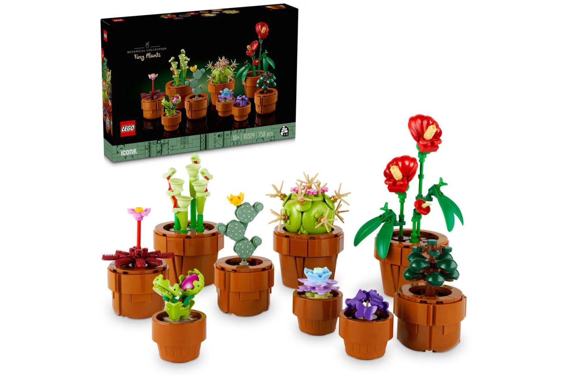 Acheter Les Plantes Miniatures - Lego® Icons - 10329