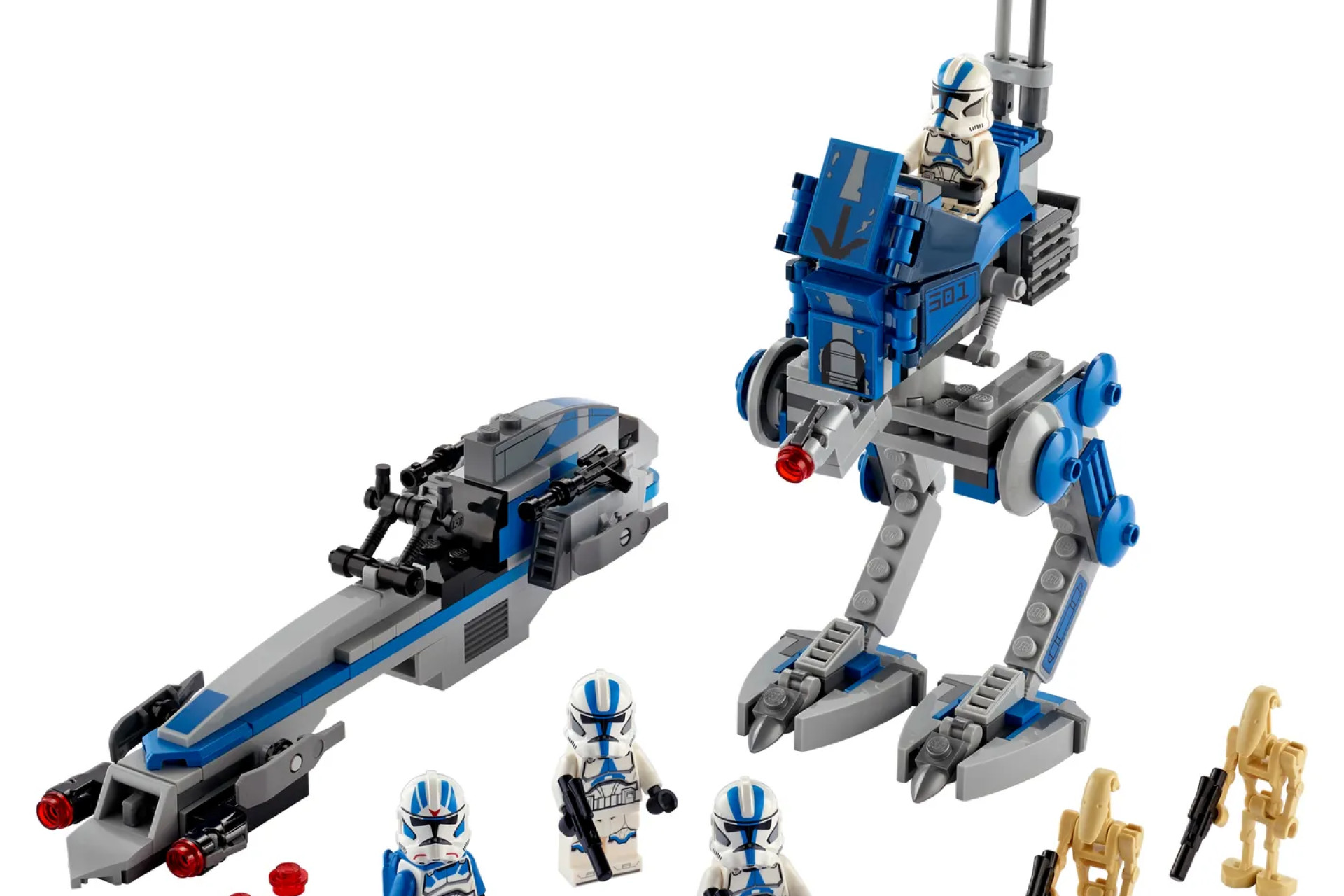 Acheter Les Clone Troopers De La 501ème Légion - Lego® Star Wars - 75280