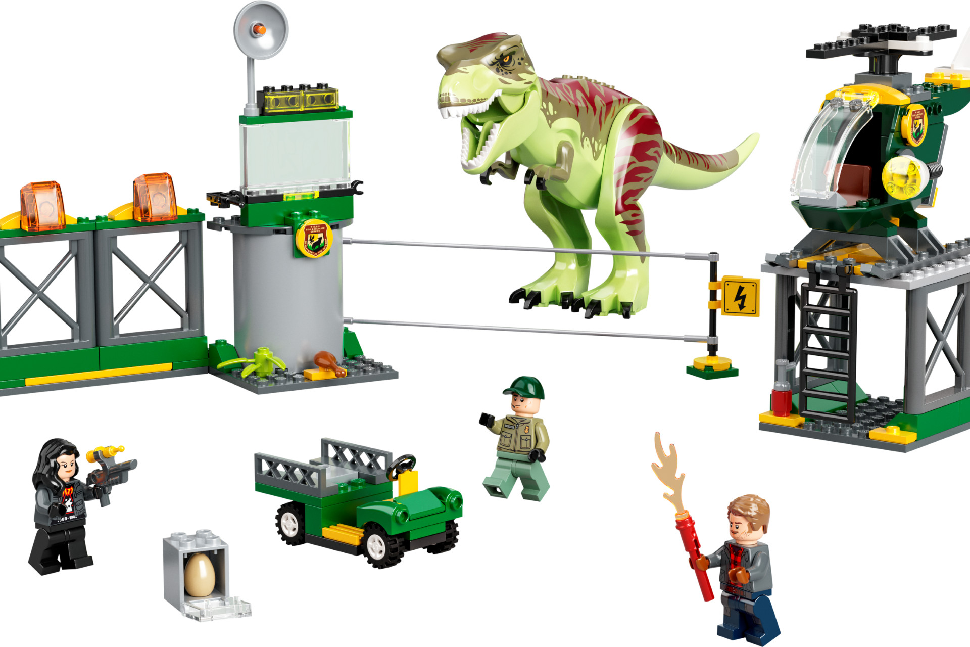 Acheter L’évasion Du T. Rex - Lego® Jurassic World™ - 76944