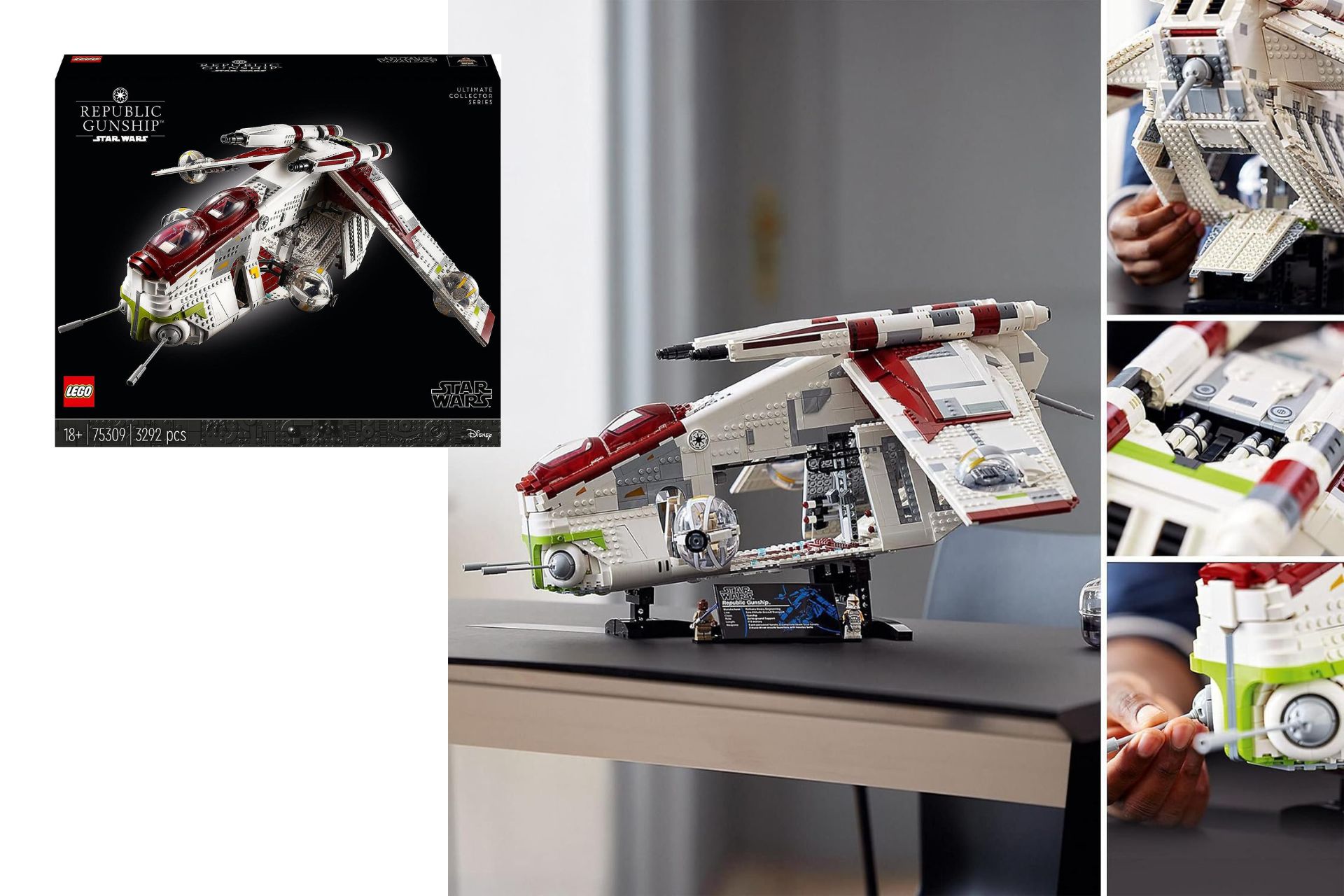 Acheter L’hélicoptère De Combat De La République - Lego® Star Wars™ - 75309