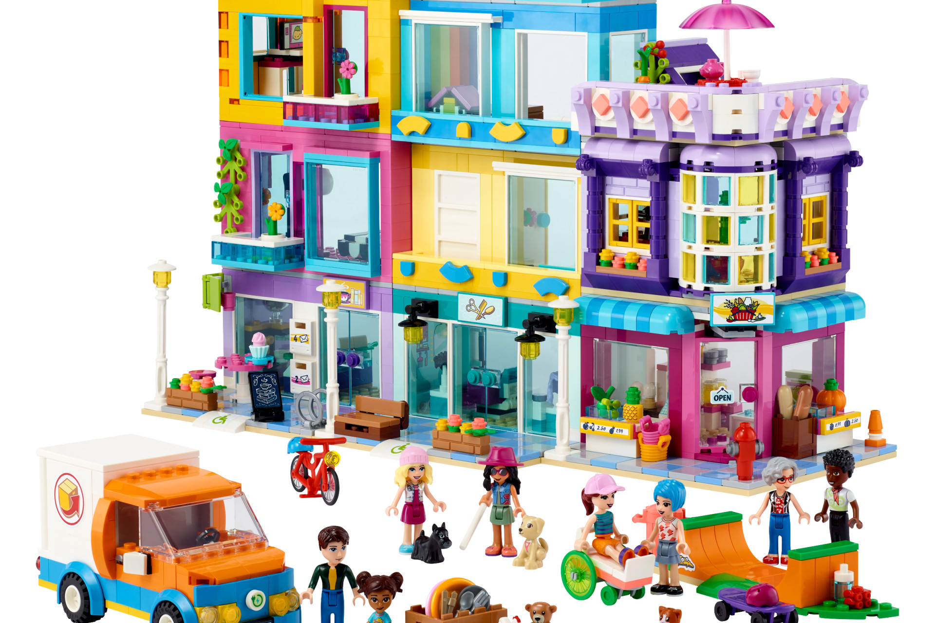 Acheter Lego®41704 - L’immeuble De La Grand-rue - Lego® Friends
