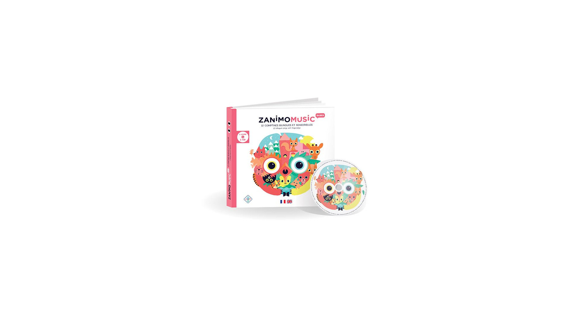 Acheter Zanimomusic : Babies - 12 Comptines Bilingues Et Sensorielles - 12 Bilingual Songs For Babies With Fingerplays