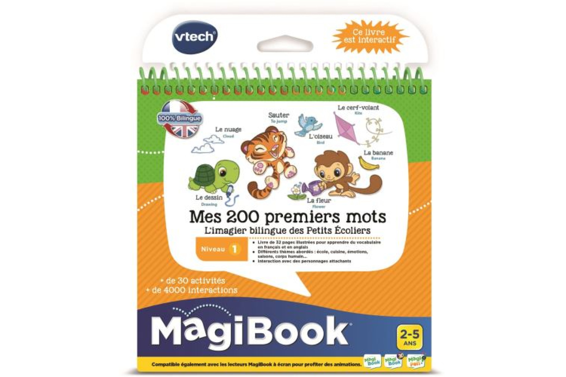 Acheter Livre éducatif Vtech MagiBook Mes 200 premiers mots