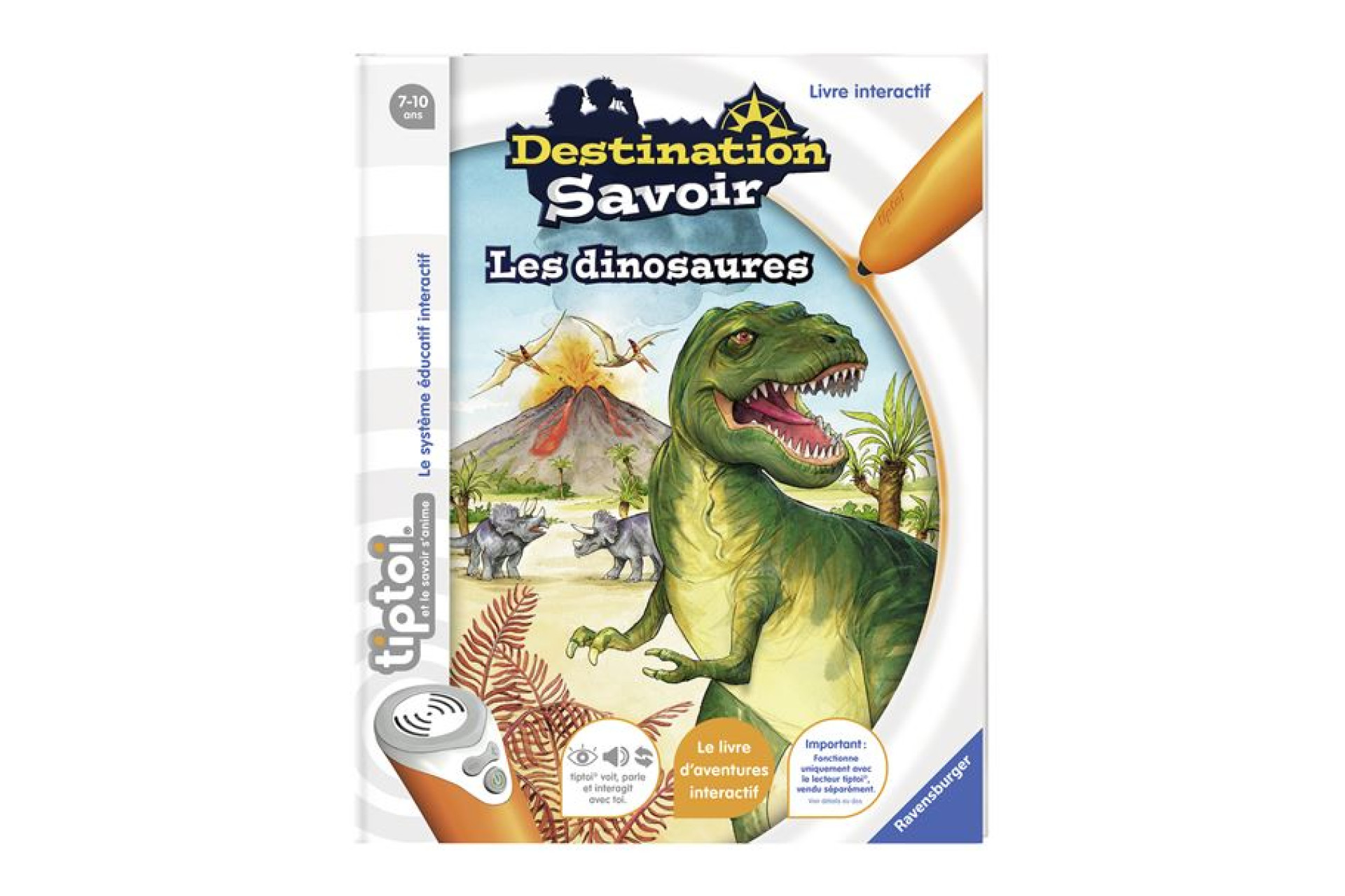 Acheter Livre interactif Ravensburger Tiptoi® Destination Savoir Dinosaures