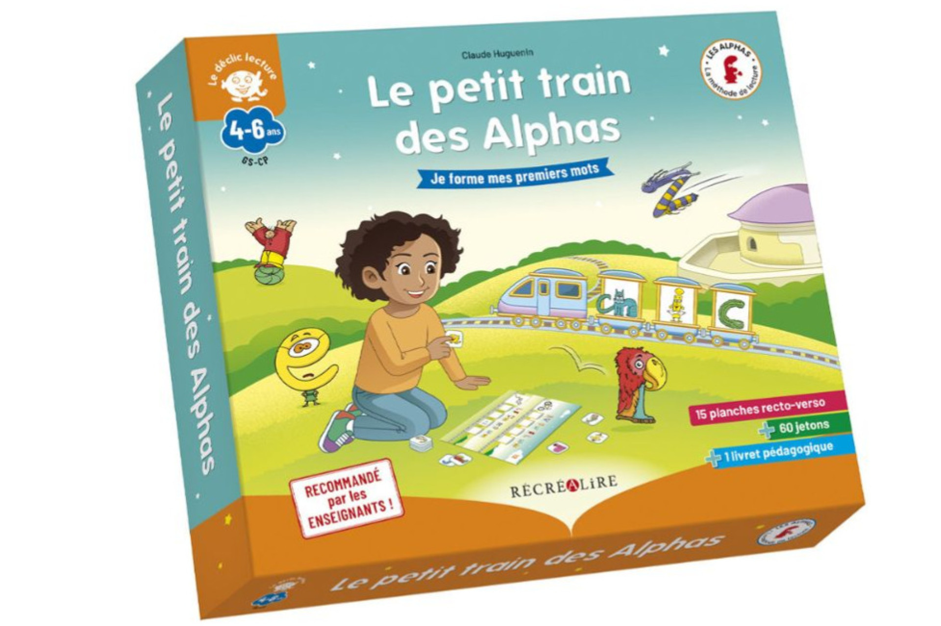 Acheter Le Petit Train Des Alphas : Jeu De Phonologie