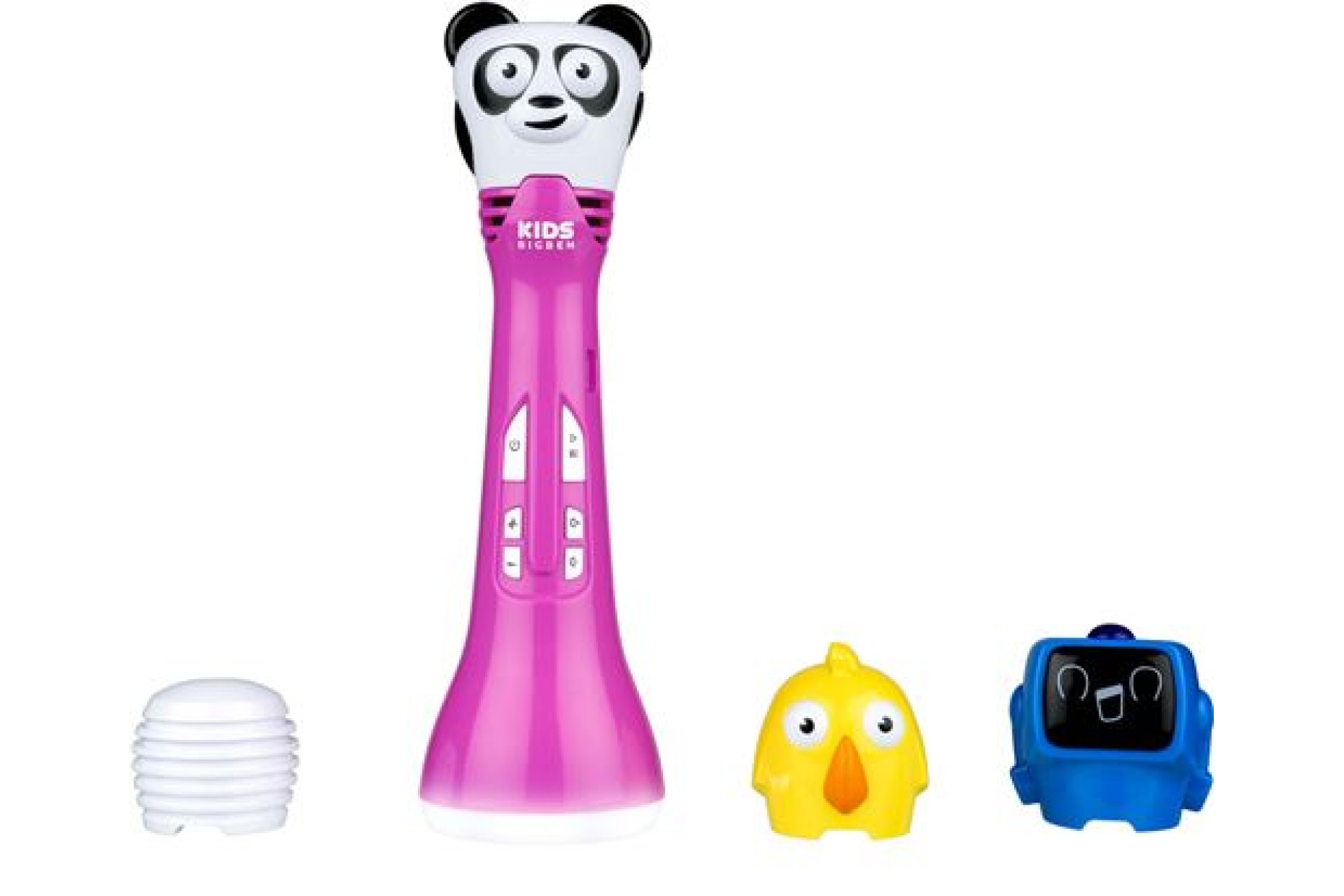 Acheter Microphone de karaoké pour enfants BigBen avec changeur de voix Rose