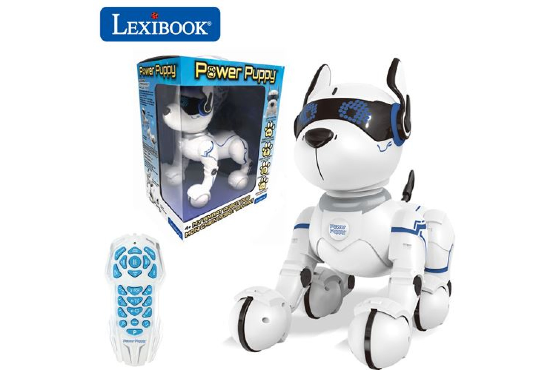 Acheter Mon chien robot savant programmable Lexibook Power Puppy Blanc