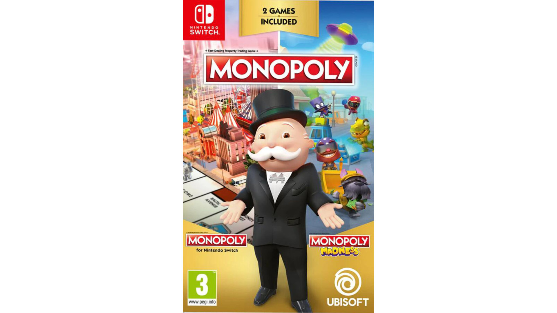 Monopoly Classic + Monopoly Madness SWITCH - MesCadeaux