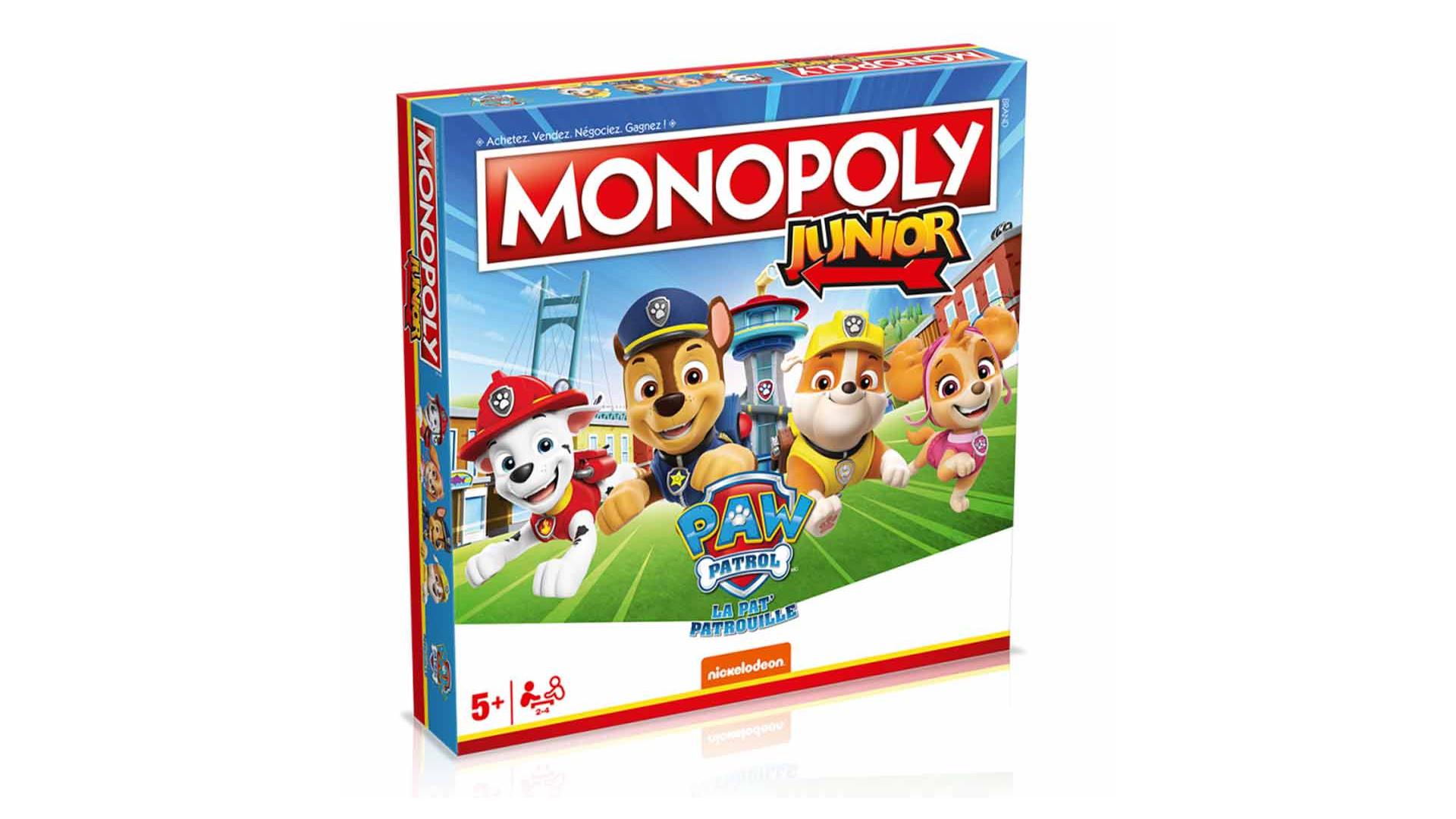 Acheter Monopoly Junior La Pat'patrouille
