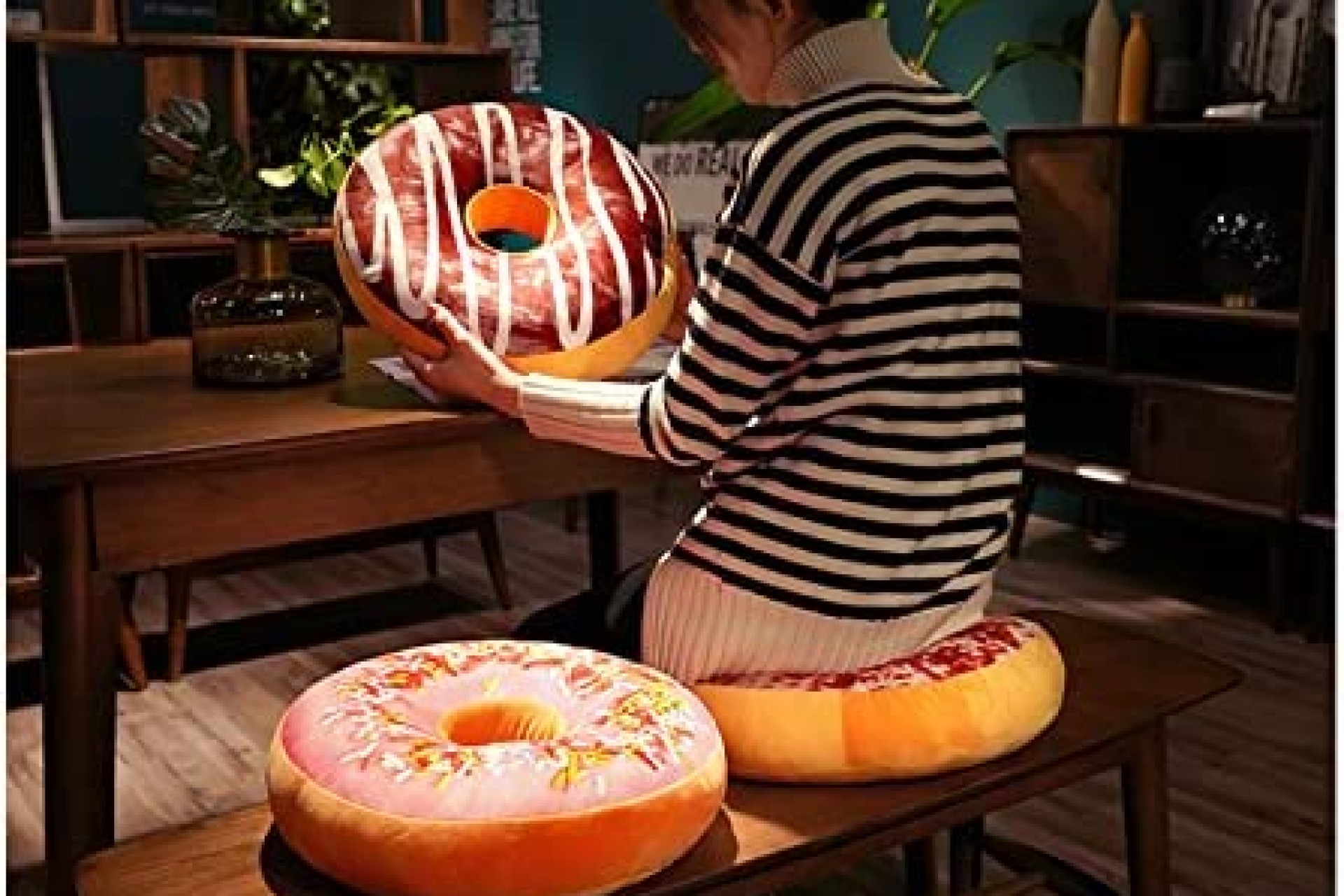 Acheter Nunubee - Coussin en forme de Doughnut