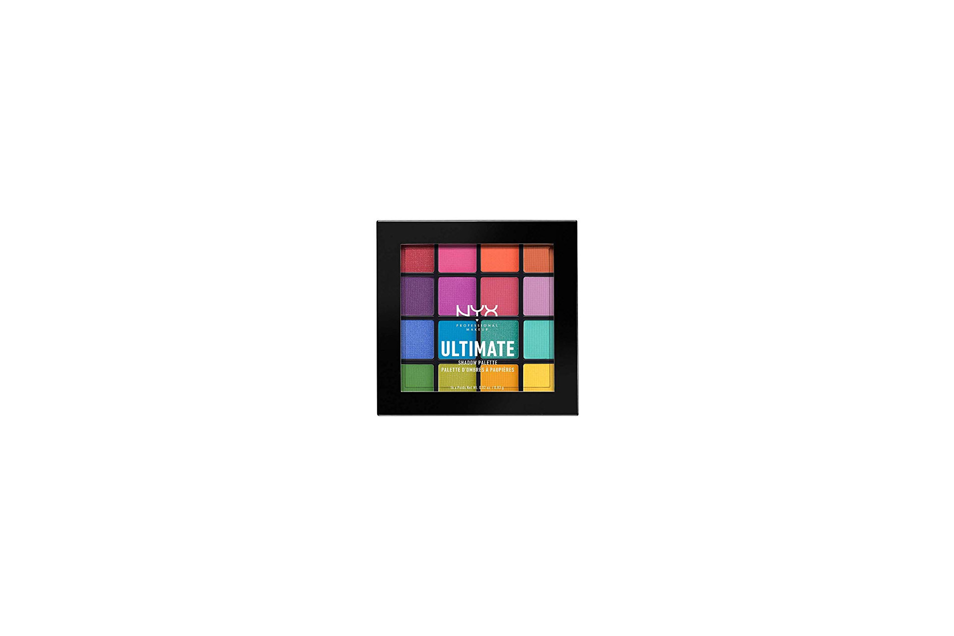 Acheter NYX Professional Makeup Ultimate Shadow Palette, I Know That's Bright