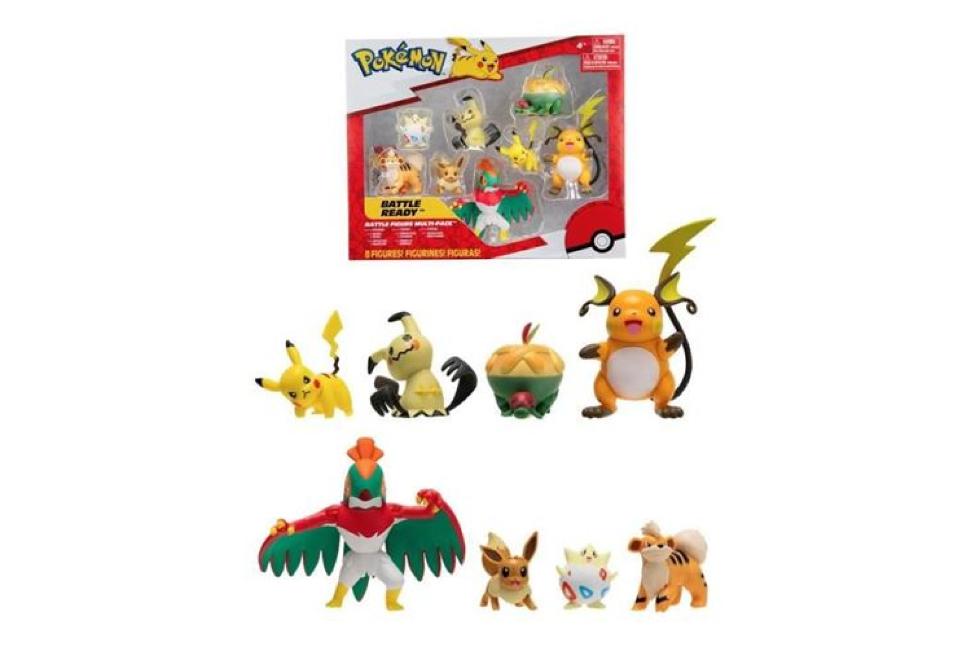 Acheter Pack 8 Figurines Pokémon Battle