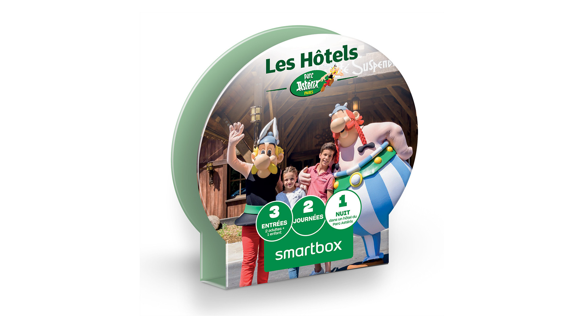 Acheter Coffret Cadeau Smartbox - Séjour En Famille Au Parc Astérix