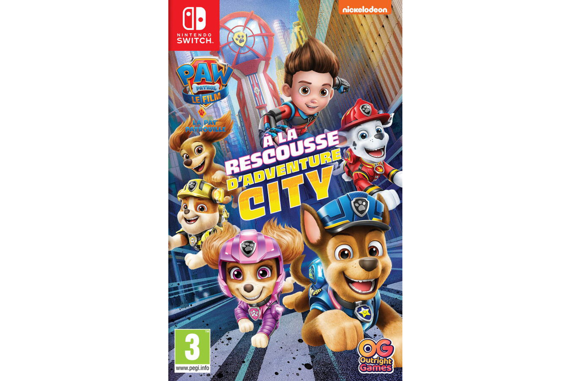 Pat Patrouille A La Rescousse D'adventure City SWITCH