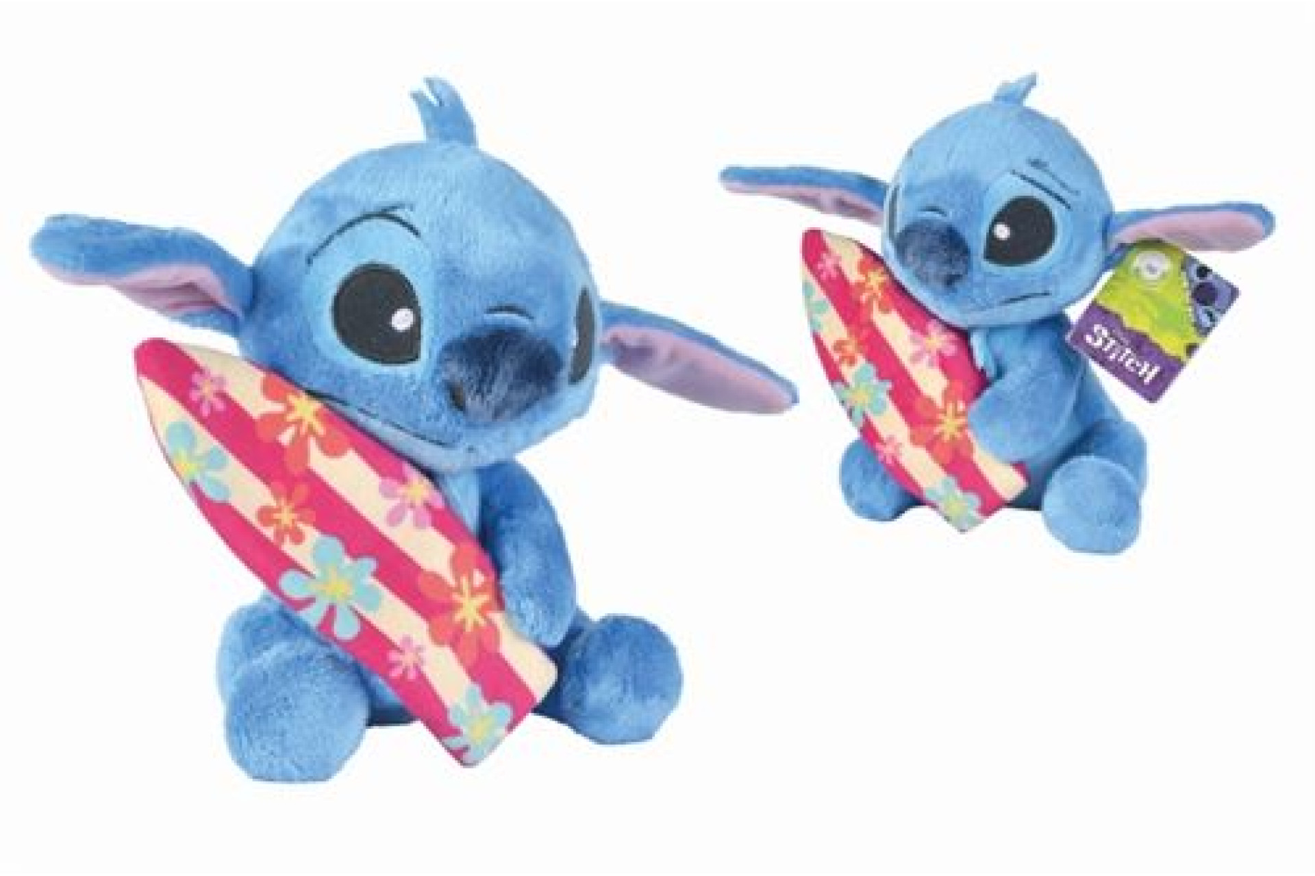 Acheter Peluche Disney Stitch et planche de surf 25 cm