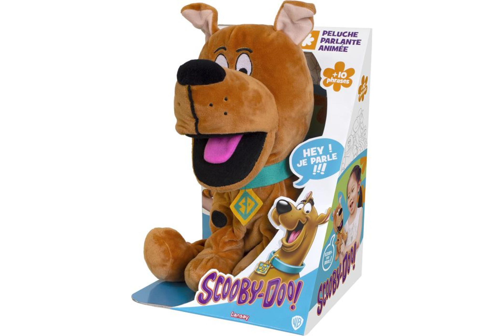 Acheter Peluche interactive Lansay Scooby Doo parlante animée