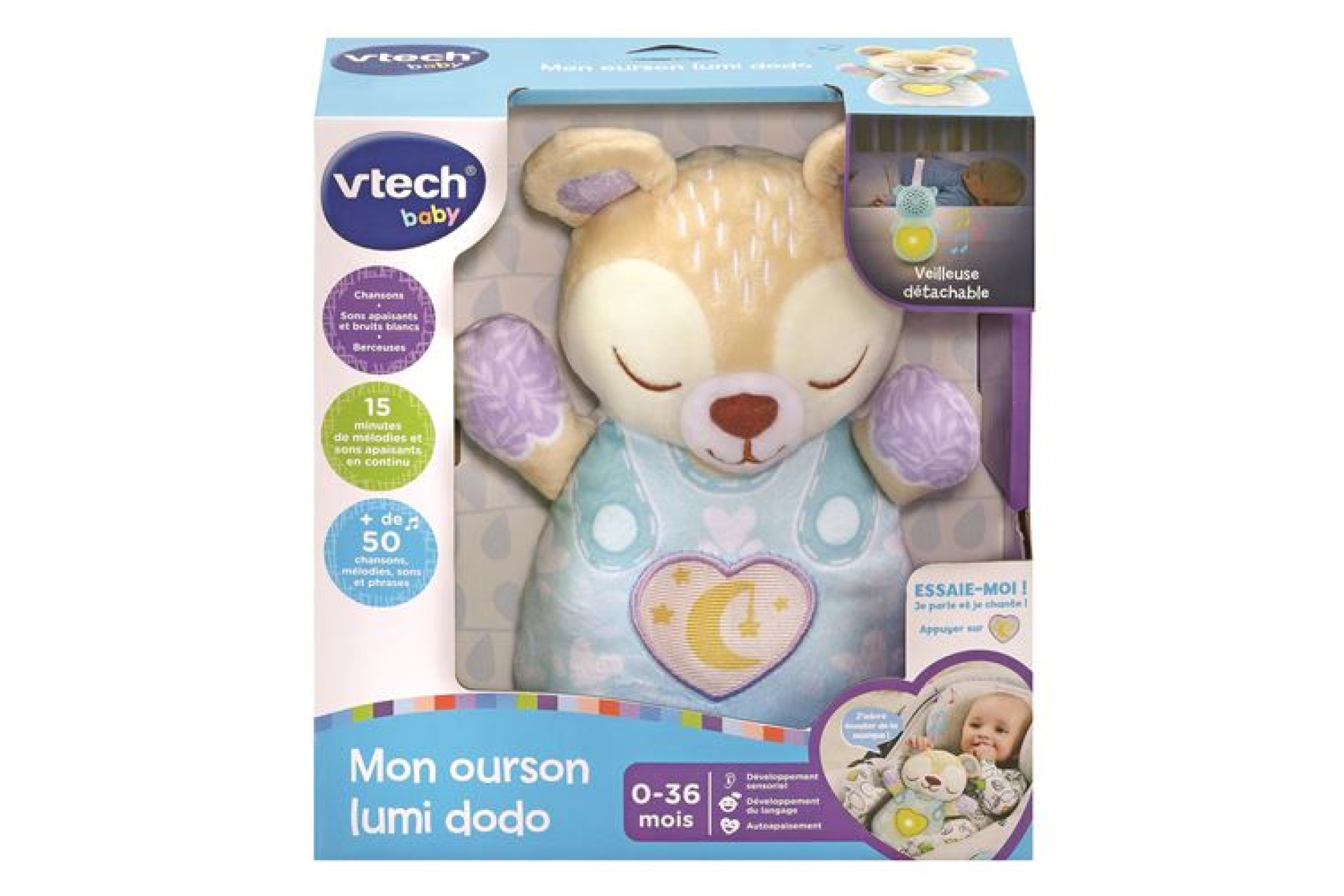 Acheter Peluche interactive Vtech Baby Mon ourson Lumi Dodo