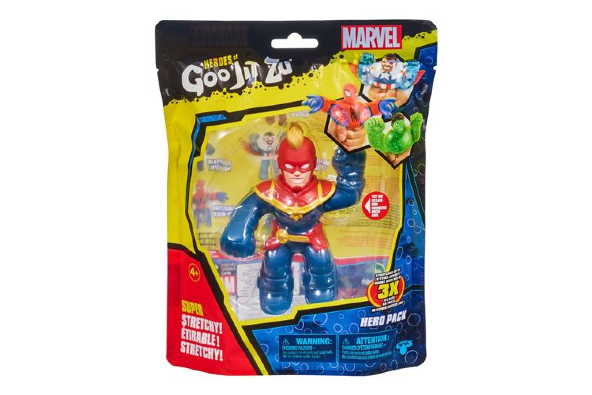 Acheter Petite Figurine Goo Jit Zu Marvel Captain Marvel 11 cm
