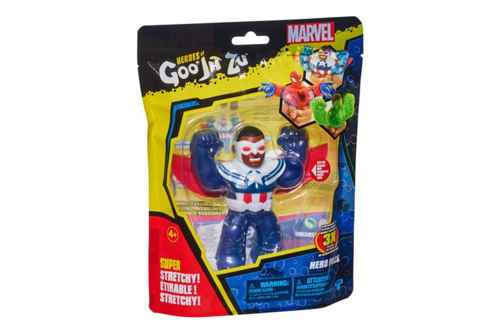 Acheter Petite Figurine Goo Jit Zu Sam Wilson Captain America 11 cm