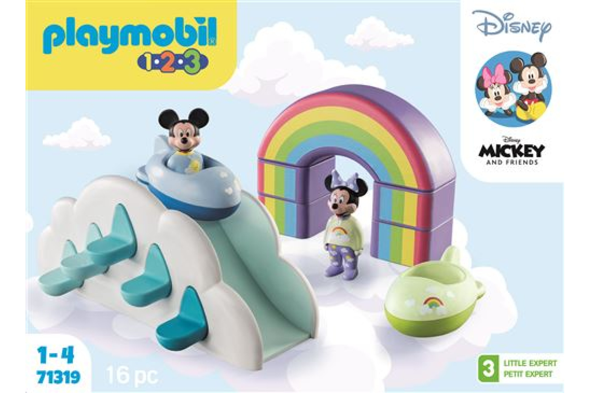 Acheter Playmobil 1.2.3. 71319 Maison des nuages de Mickey et Minnie