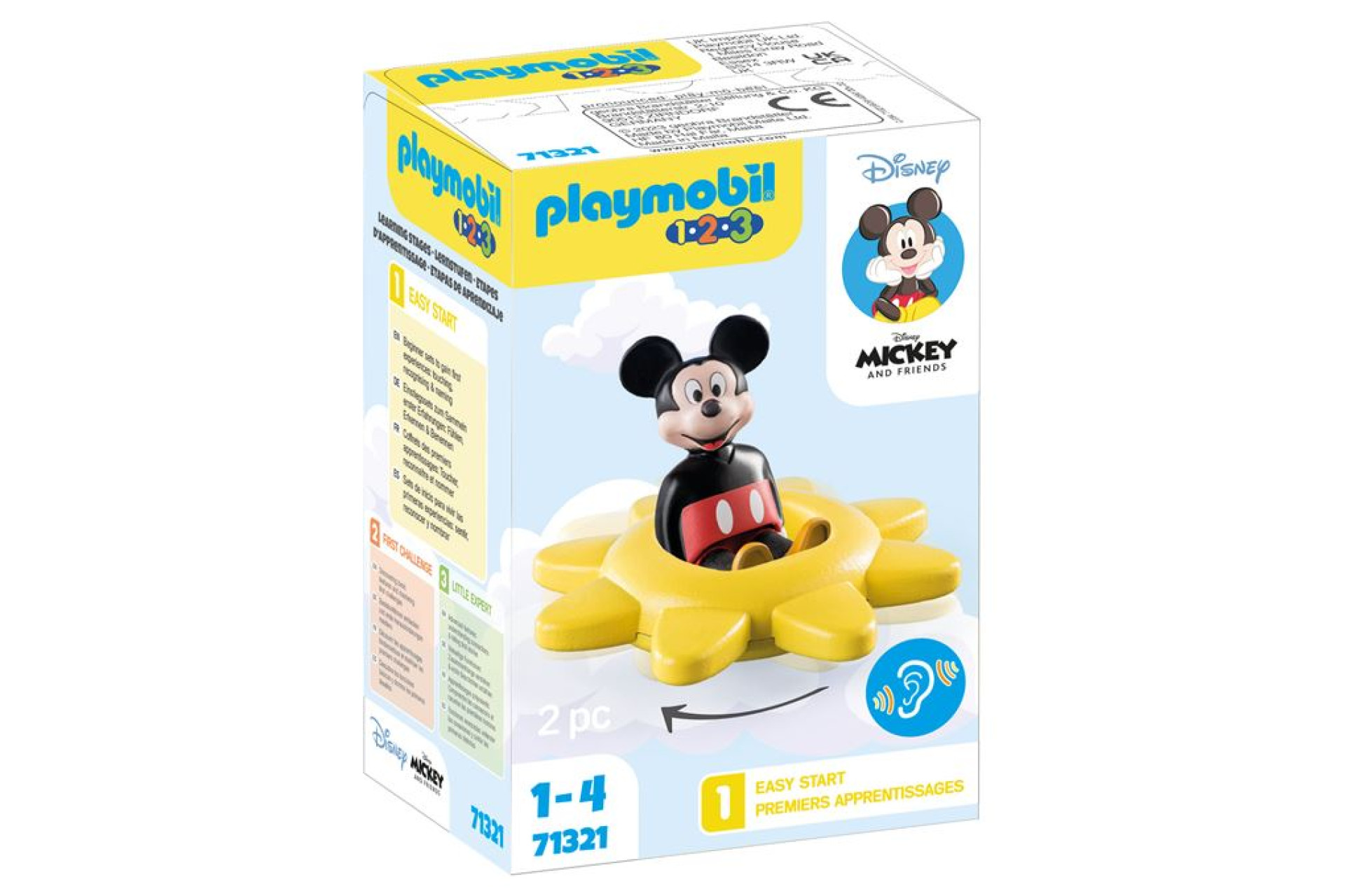 Acheter Playmobil 1.2.3 71321 Mickey et Toupie soleil