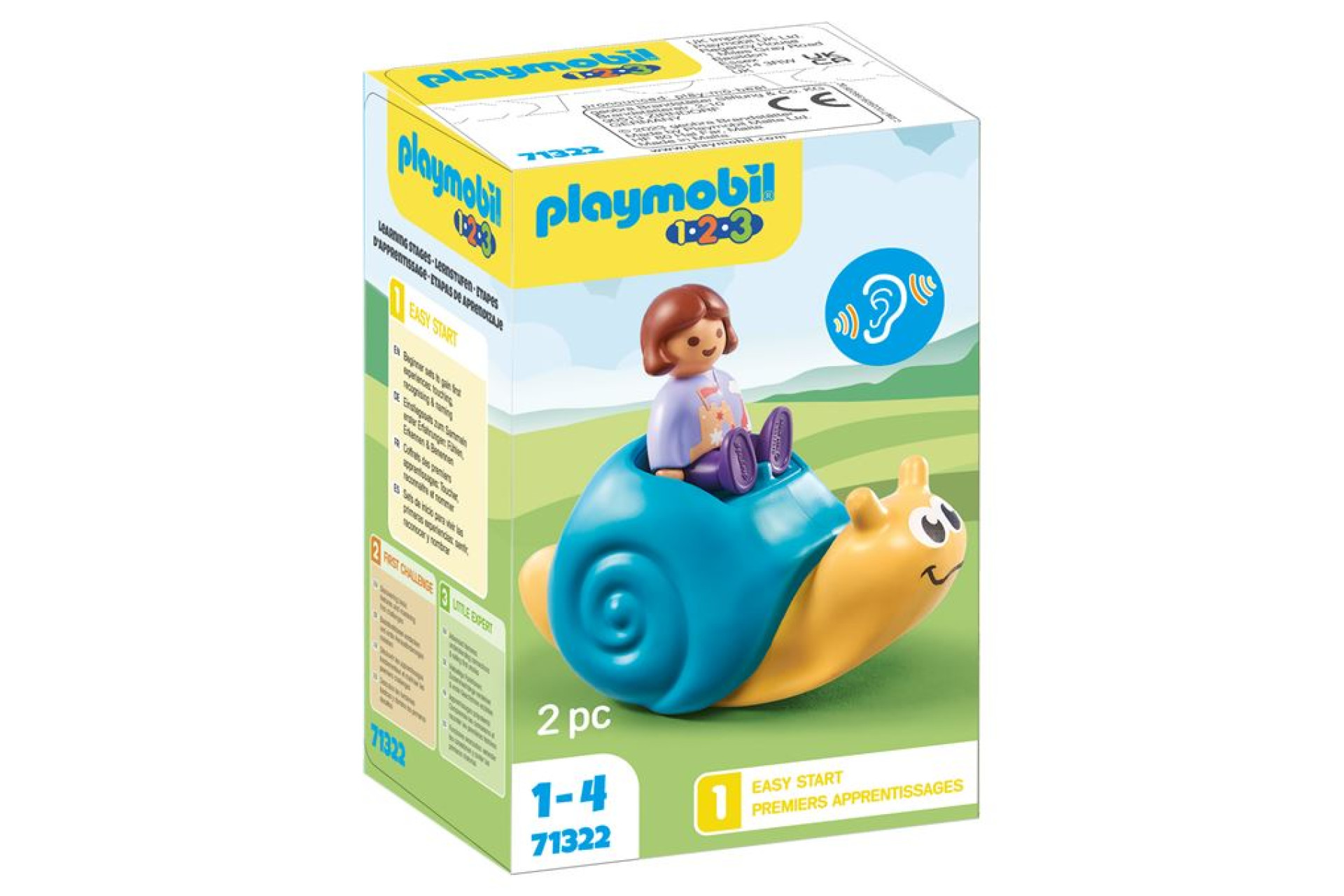 Acheter Playmobil 1.2.3 71322 Enfant avec escargot à bascule 1.2.3