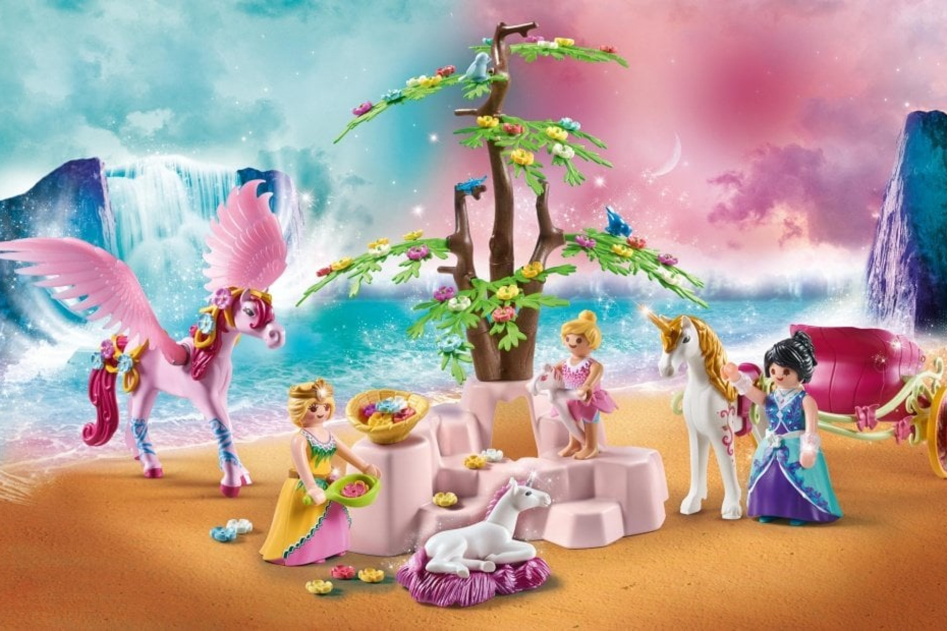 Acheter Playmobil Calèche royale et cheval ailé