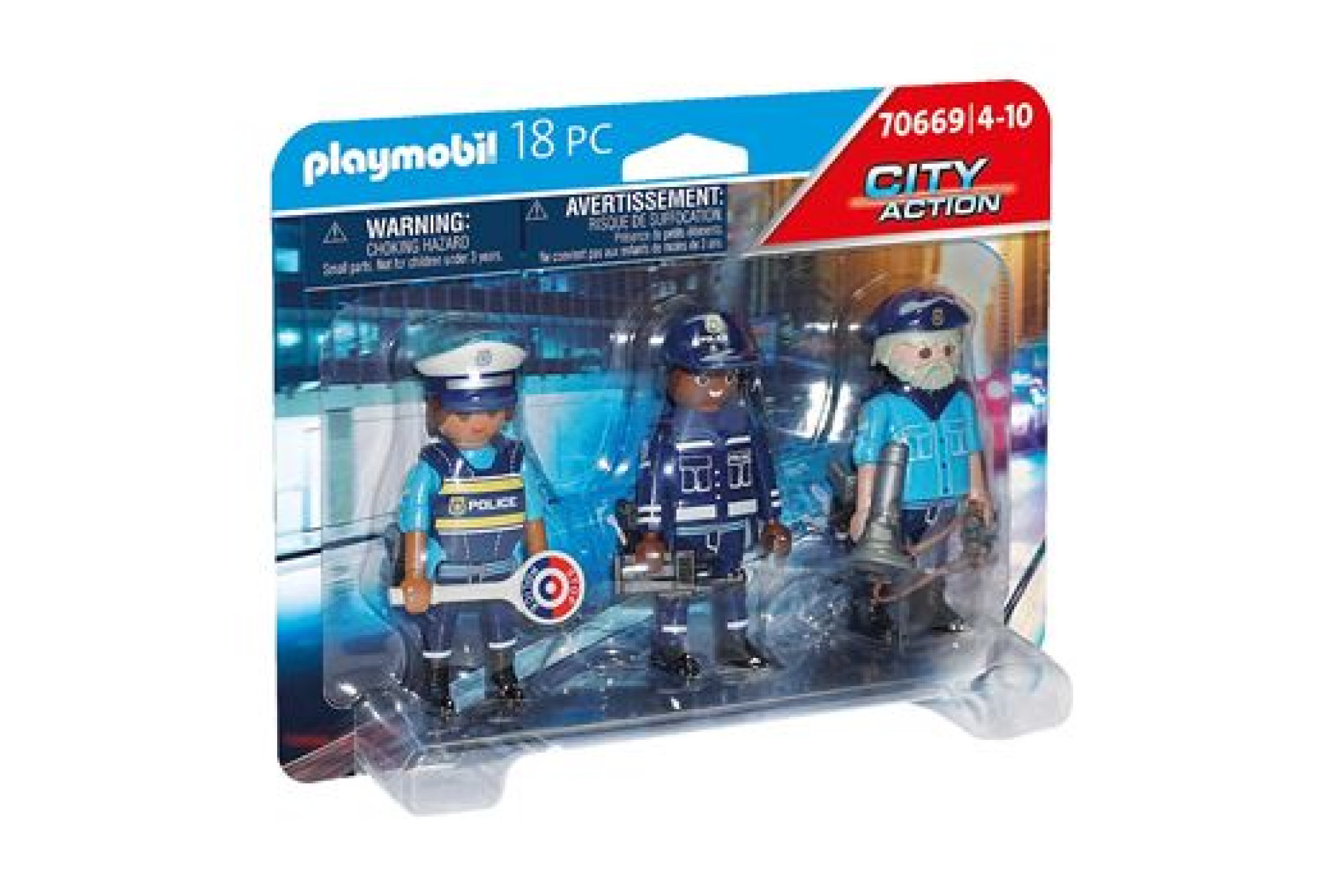 Acheter Playmobil City Action 70669 Equipe de policiers