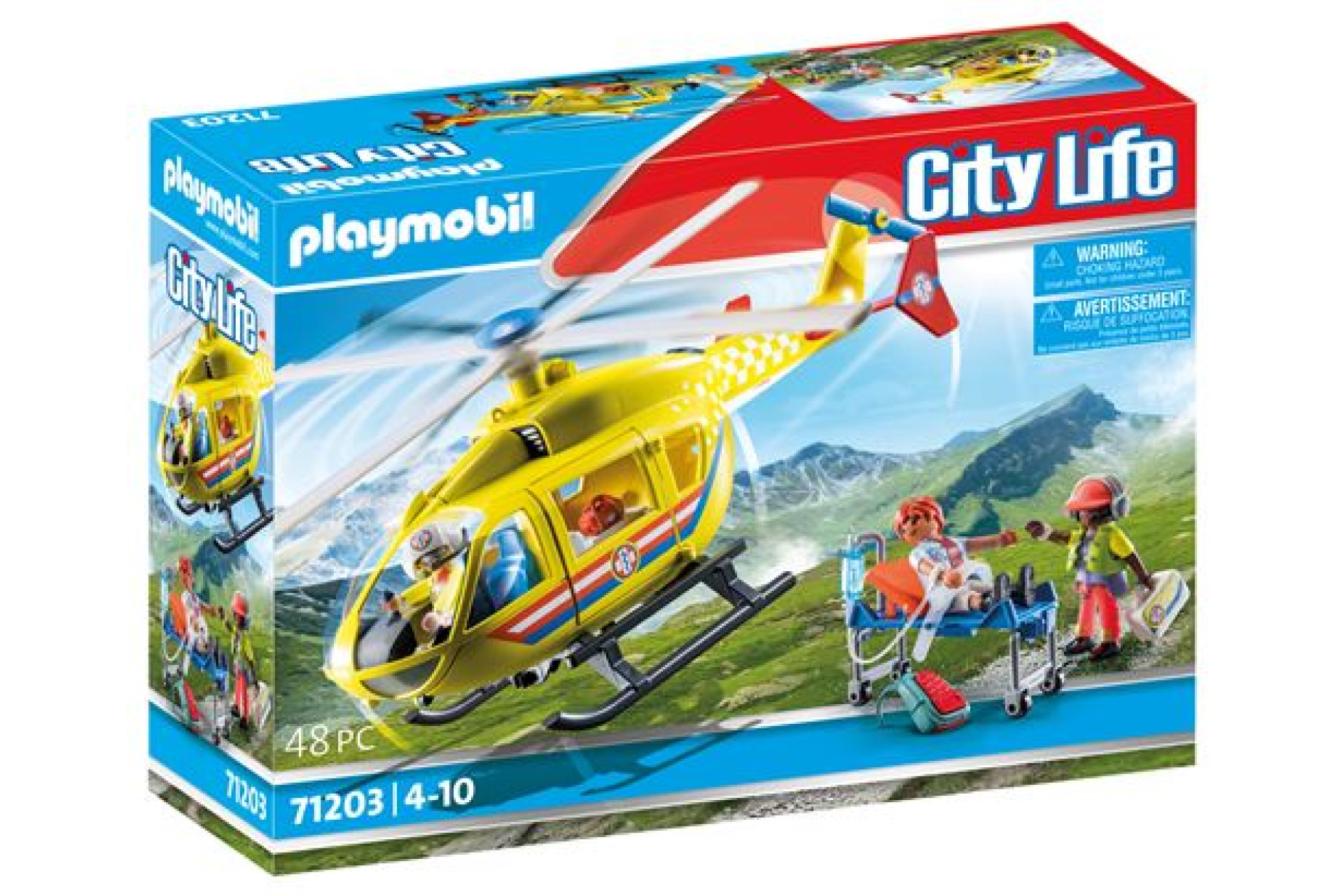 Acheter Playmobil City Life 71203 Hélicoptère de secours
