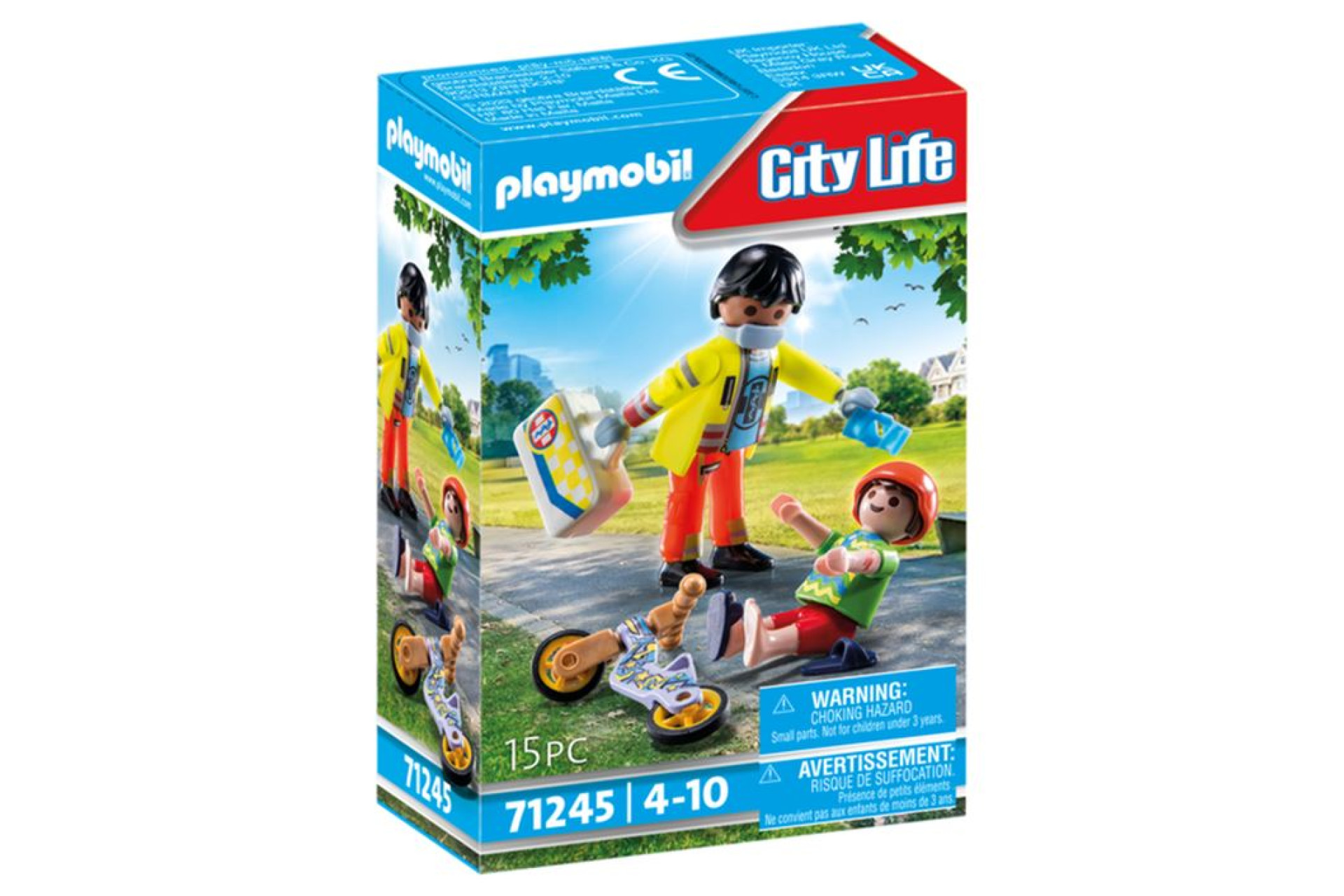 Acheter Playmobil City Life 71245 Secouriste avec blessé
