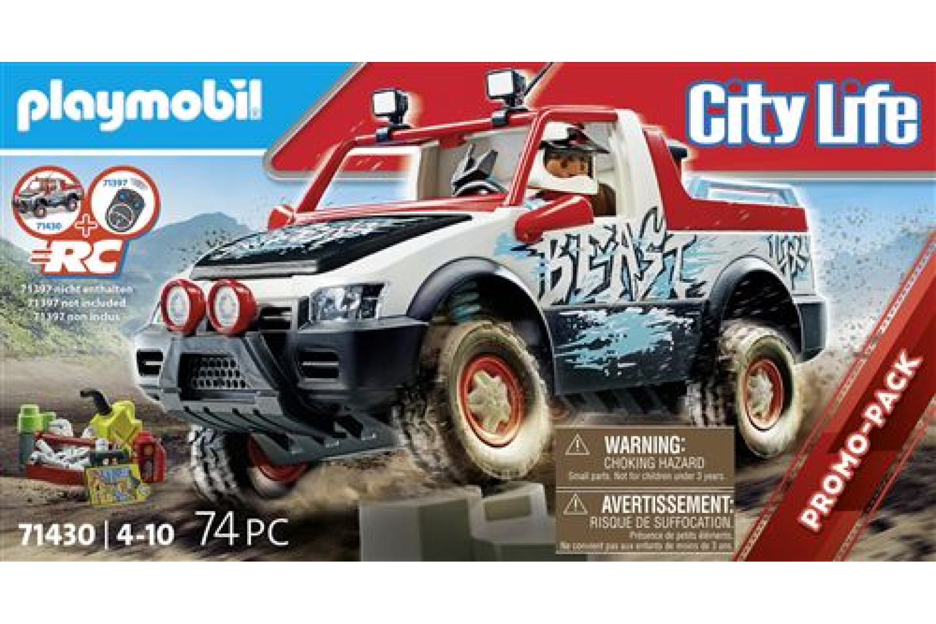 Acheter Playmobil City Life 71430 Voiture de rallye