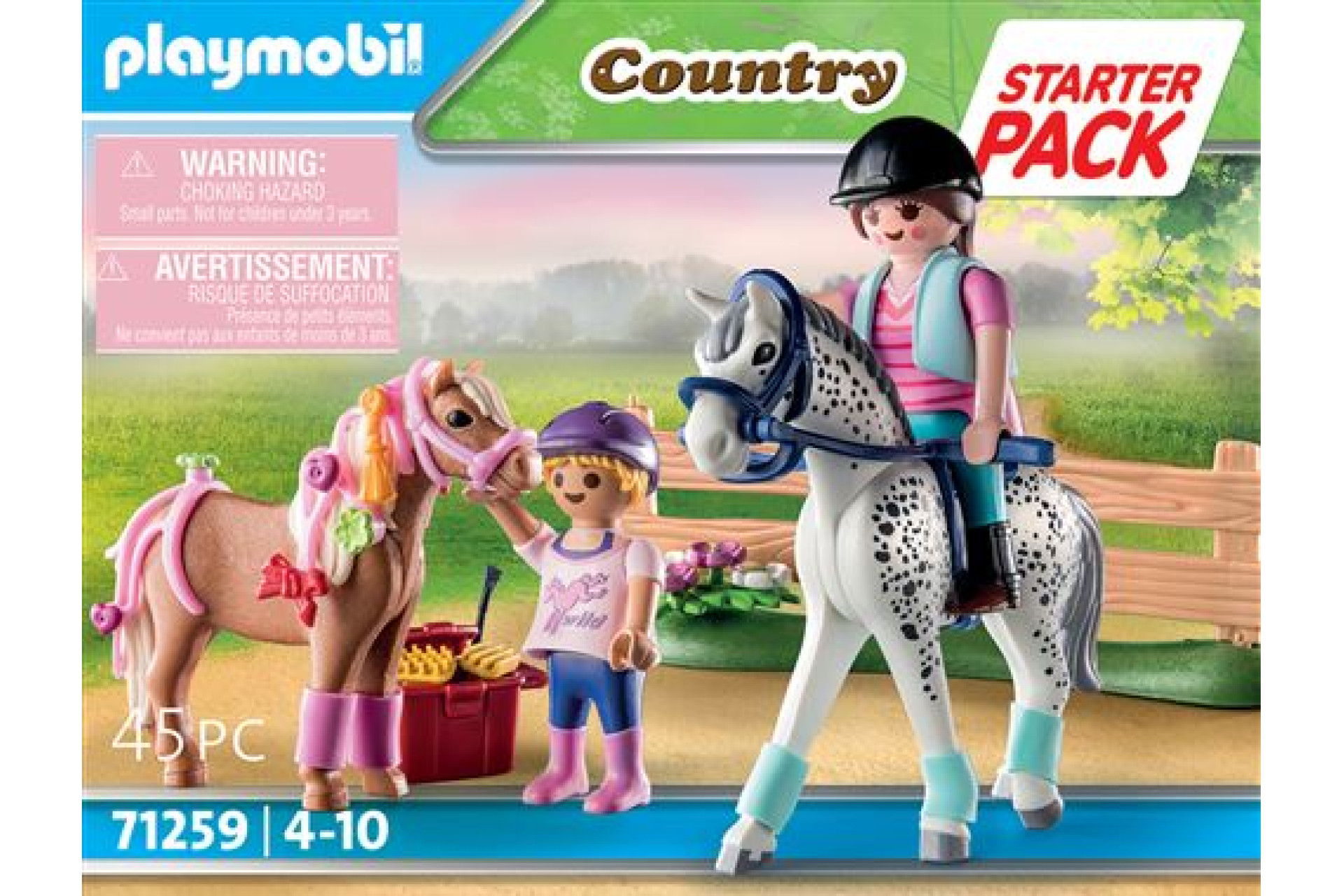 Acheter Playmobil Country 71259 Starter Pack Cavaliers et chevaux