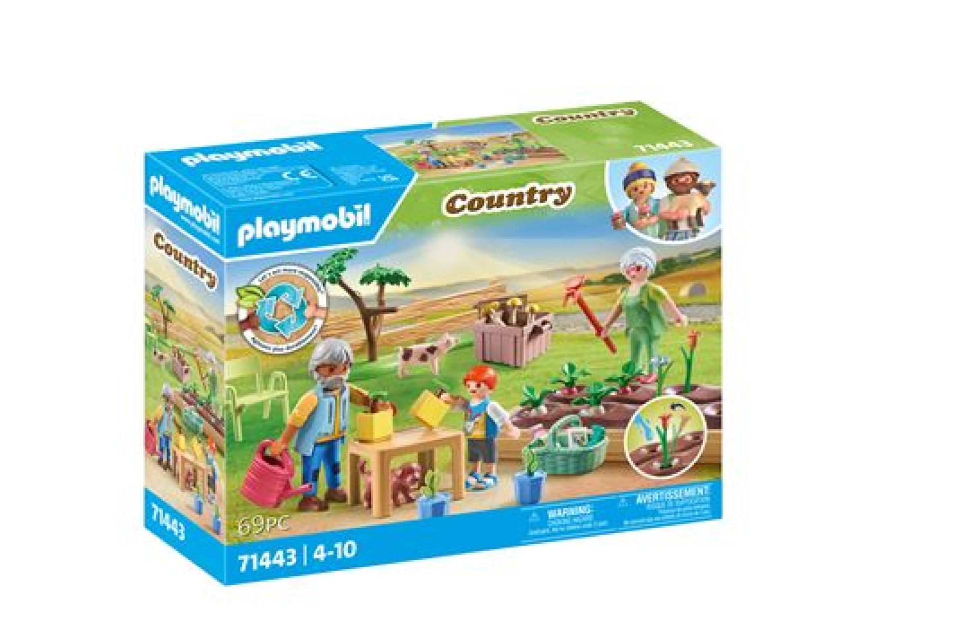 Acheter Playmobil Country 71443 Grands-parents et potager
