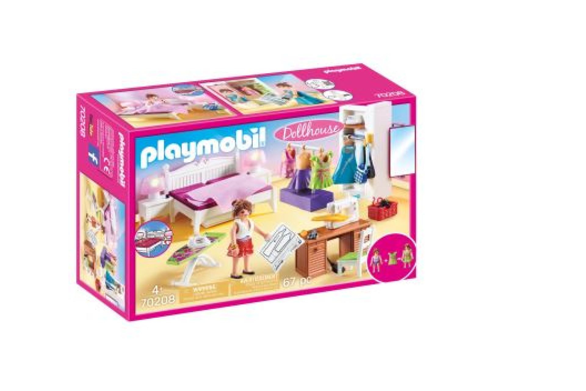 Acheter Playmobil Dollhouse 70208 Chambre avec espace couture