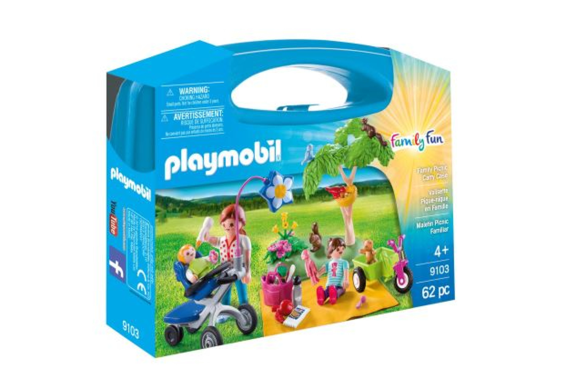 Acheter Playmobil Family Fun 9103 Valisette Pique-nique en Famille