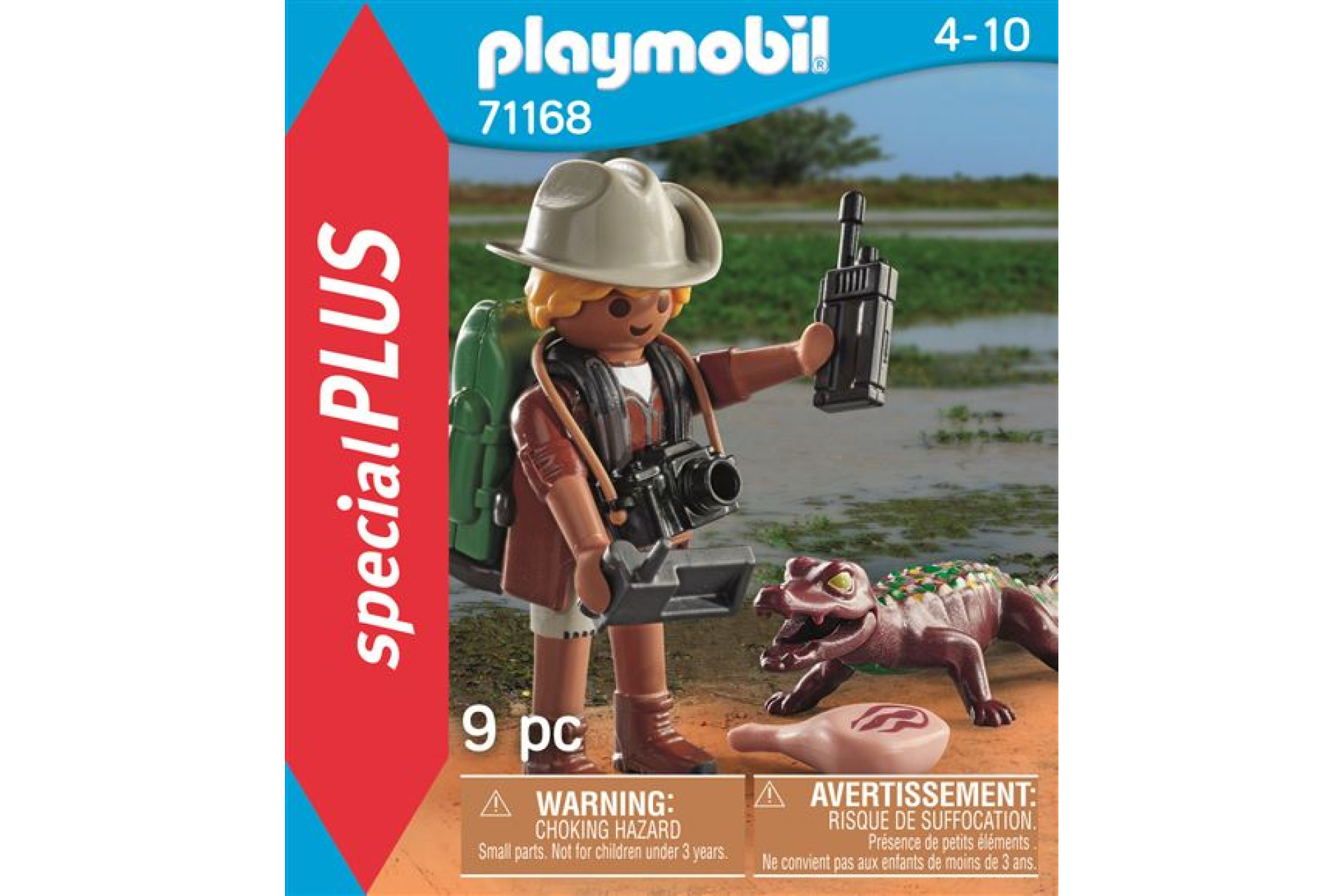Acheter Playmobil Special Plus 71168 Explorateur et alligator