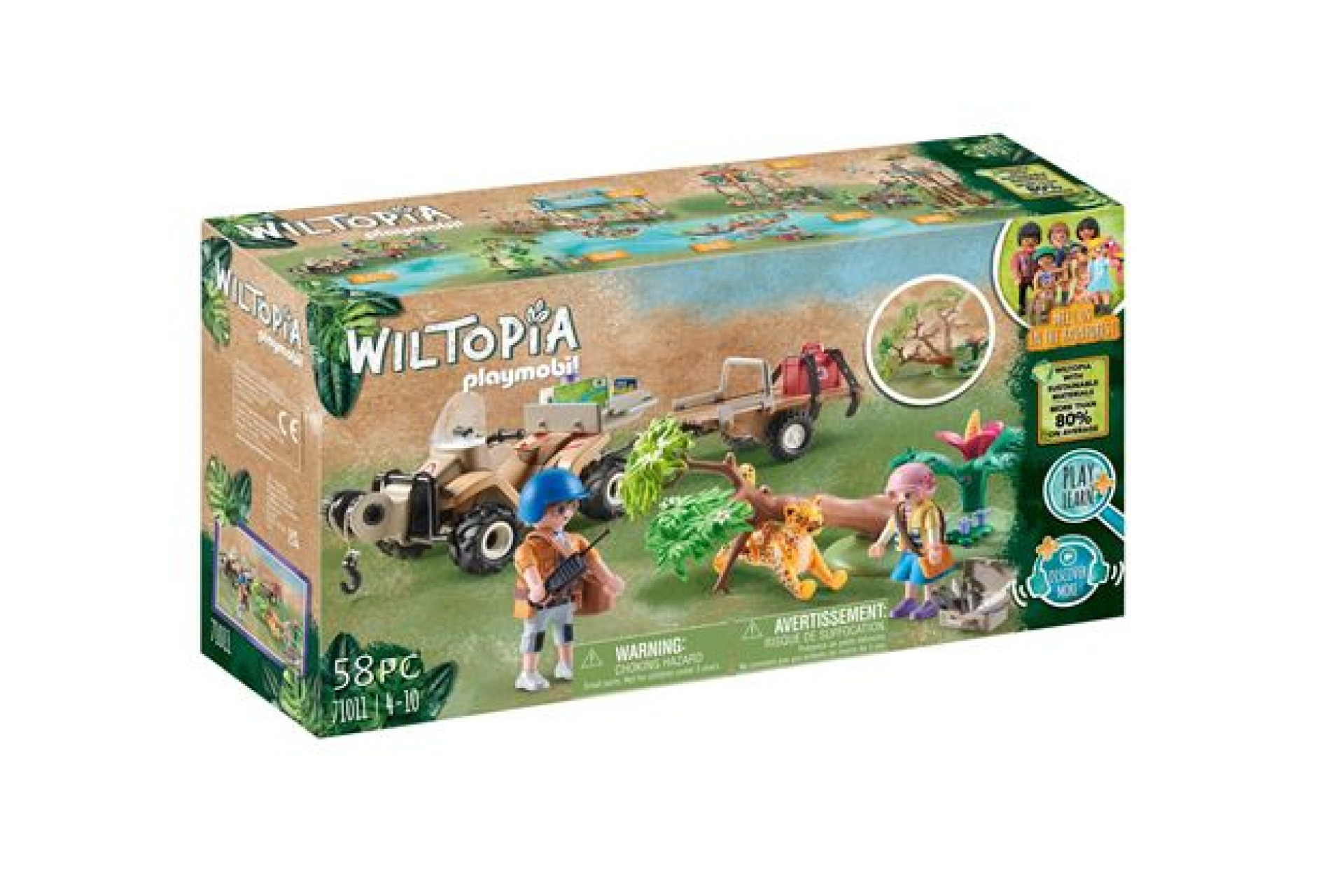 Acheter Playmobil Wiltopia 71011 Quad de secours pour animaux