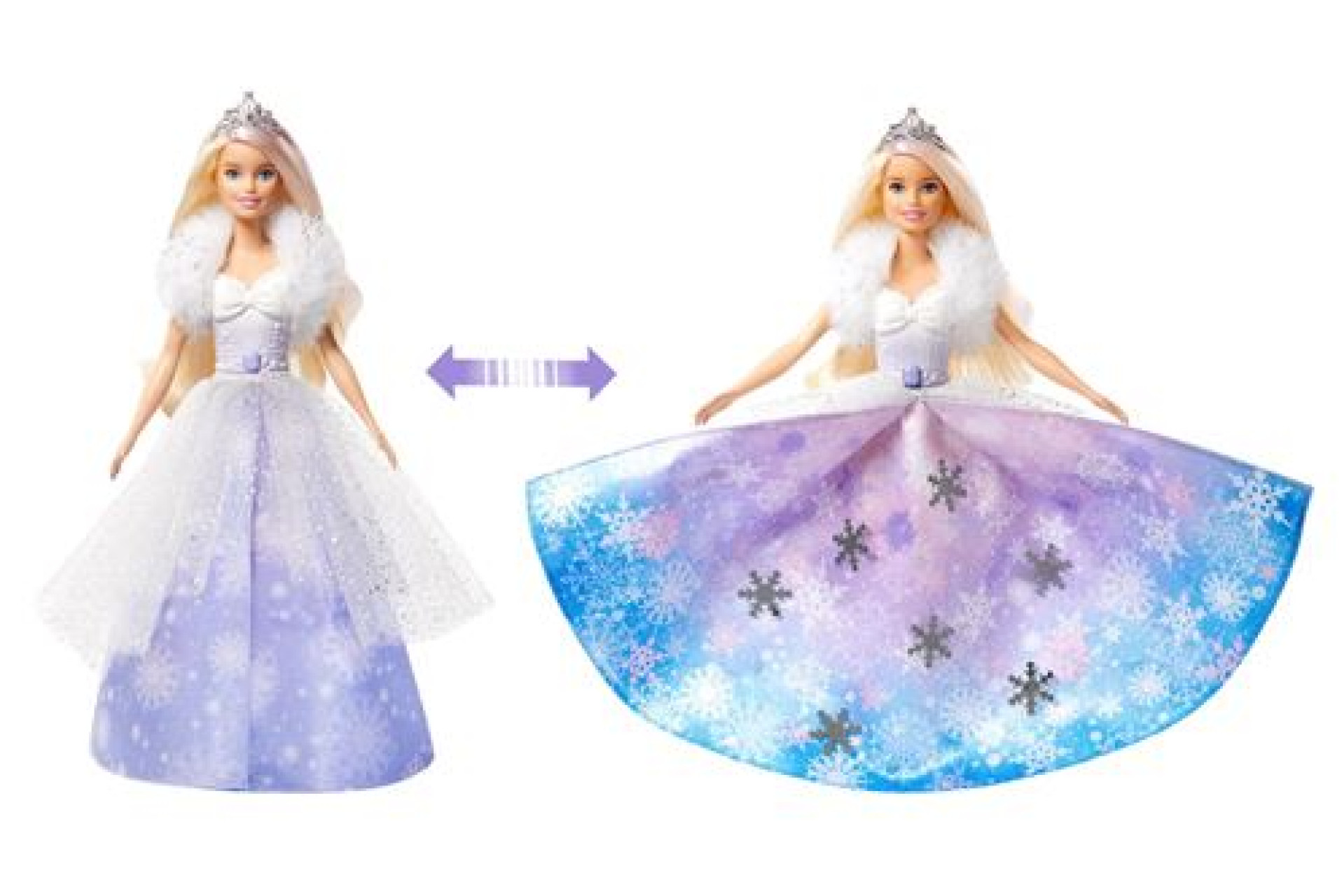 Poupée Barbie Princesse Flocons Dreamtopia - MesCadeaux