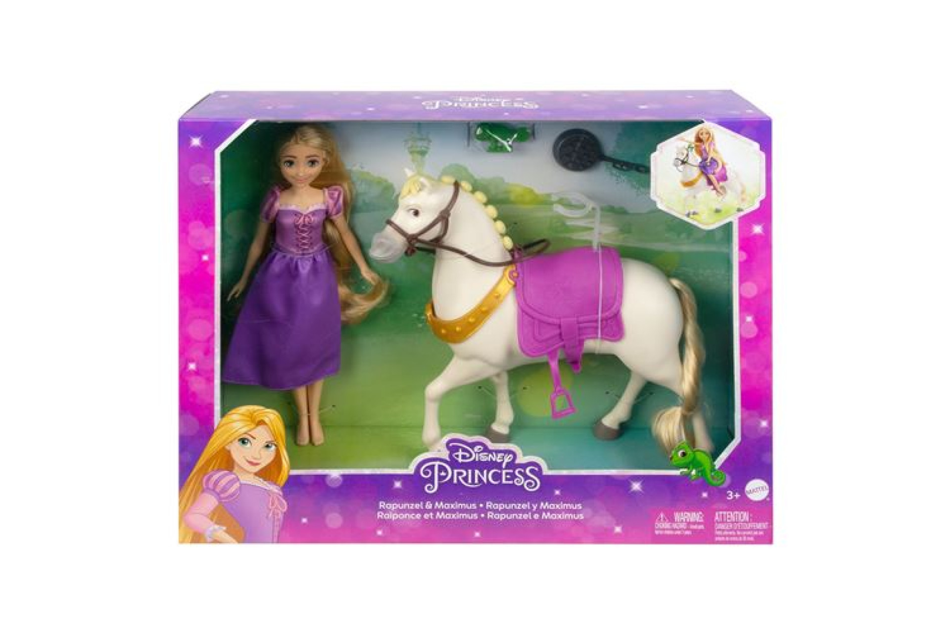 Acheter Poupée Disney Princesses Coffret Raiponce et Maximus